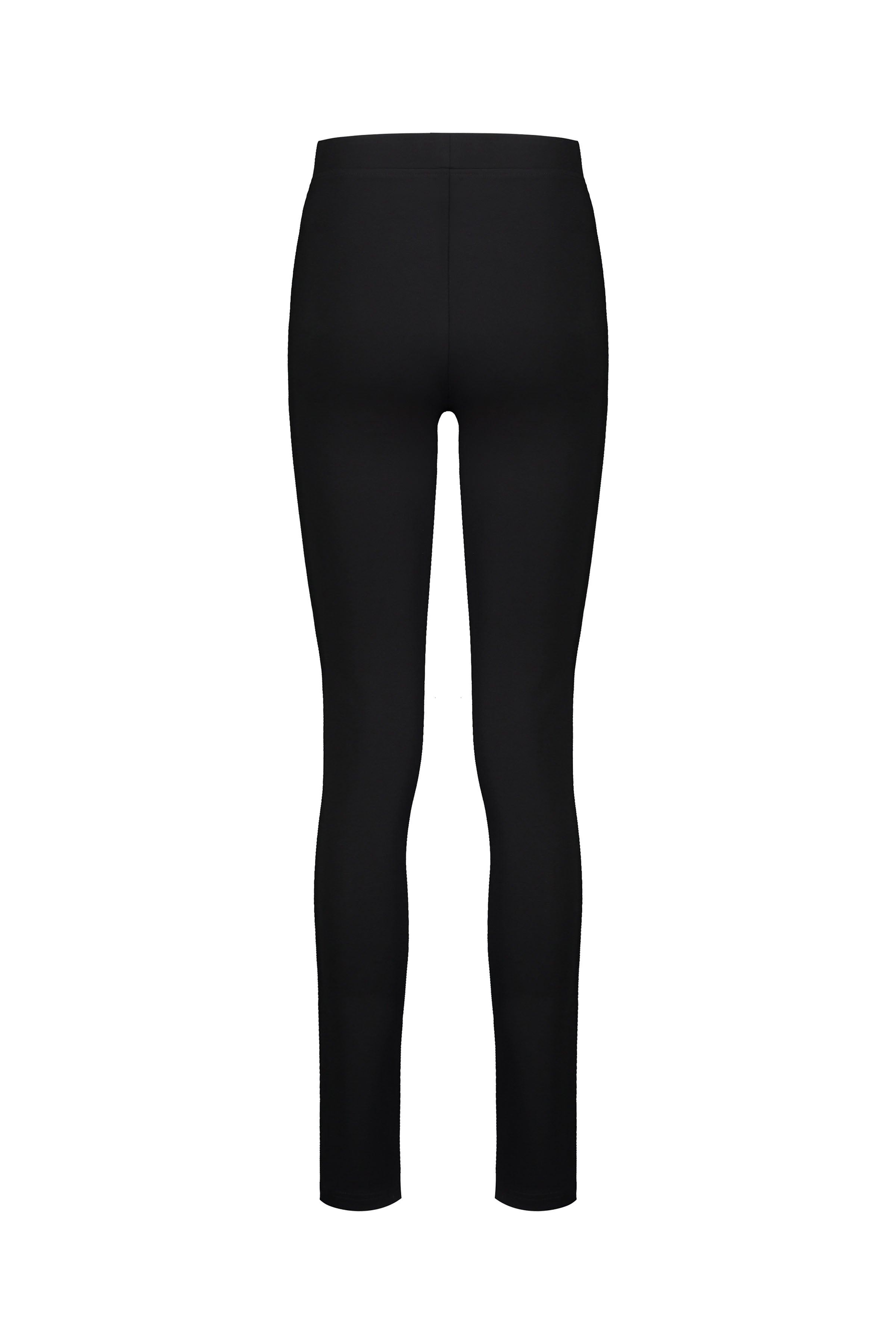 12106 Black - Skinny Leg Full Length Ponti Pull-On - Vassalli