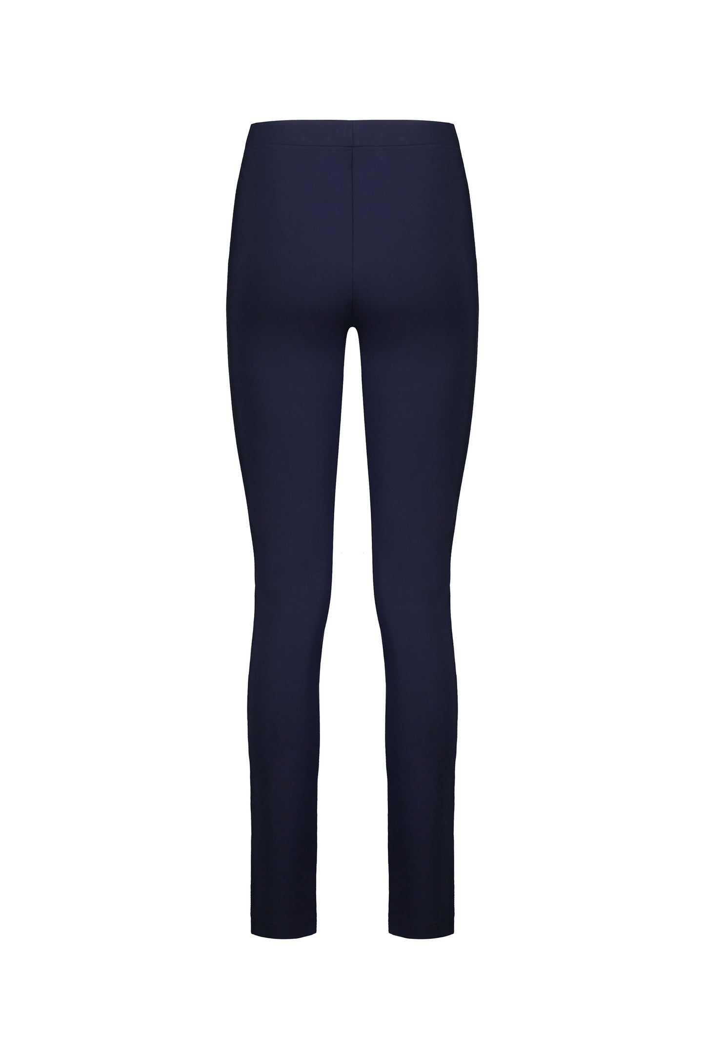 12106 Navy - Skinny Leg Full Length Ponti Pull-On - Vassalli