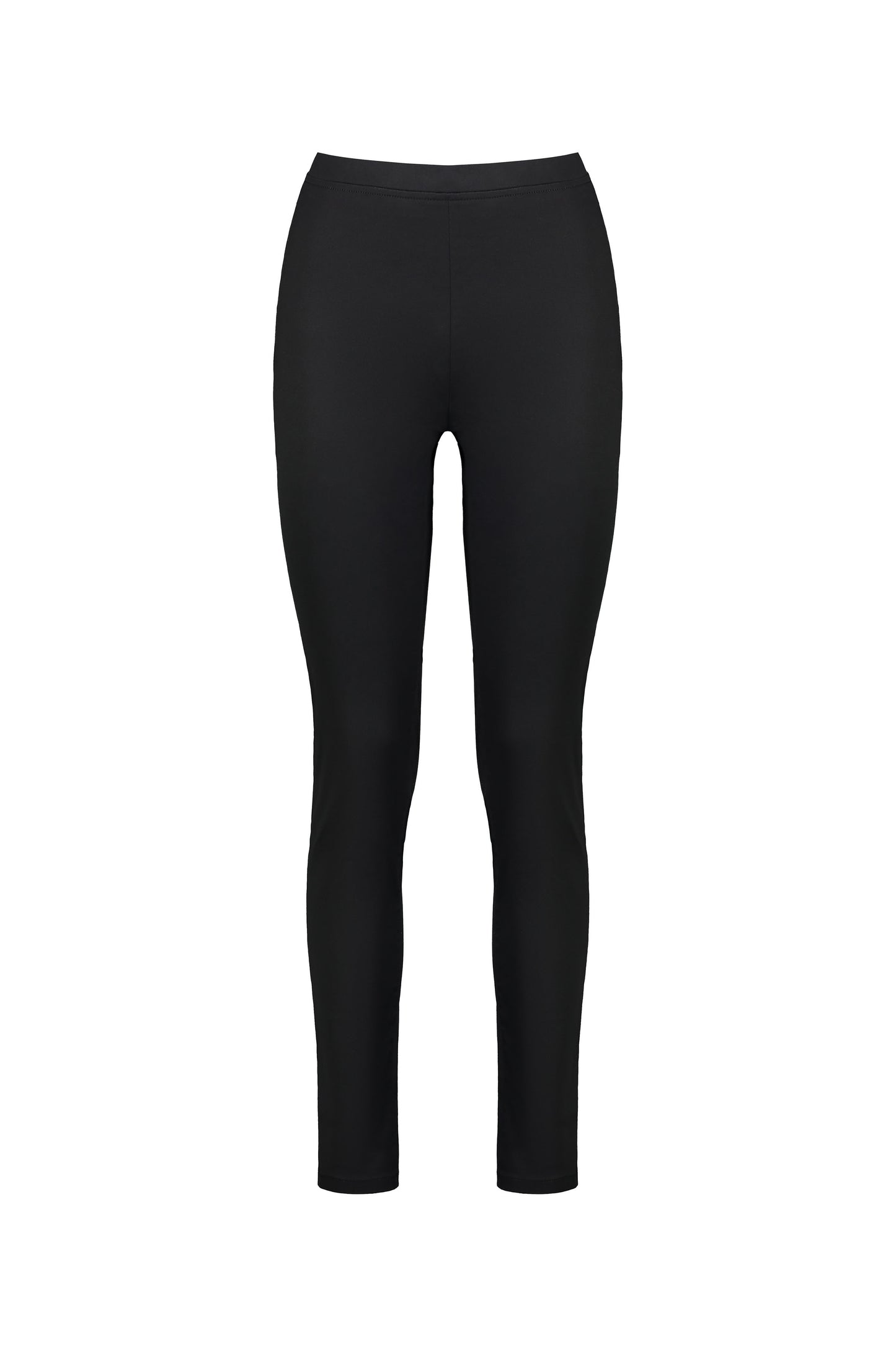 230D Black - Skinny Leg Full Length Spray on Pull On - Vassalli