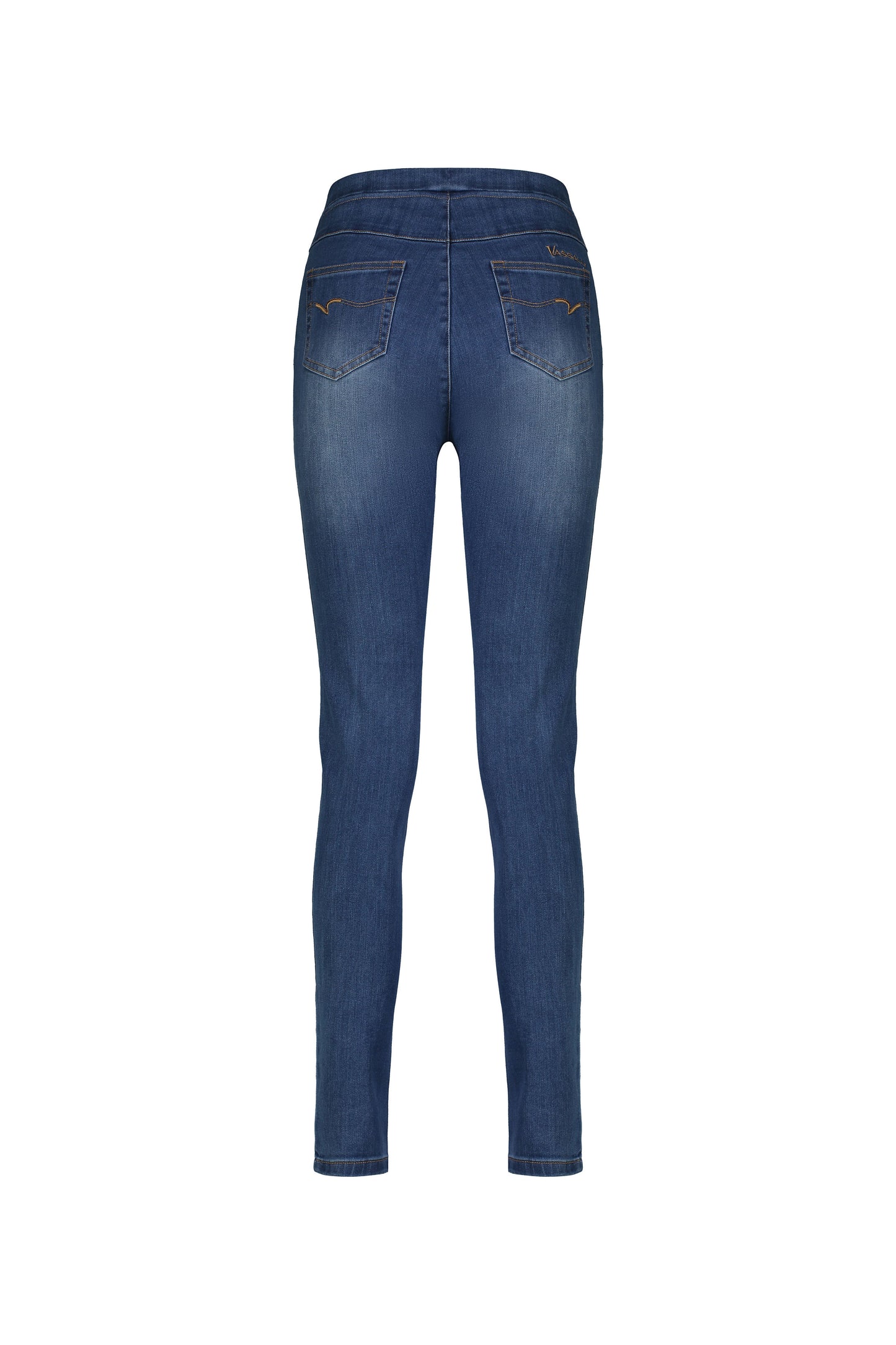 230 New Blue - Skinny Leg Full Length Denim Pull On