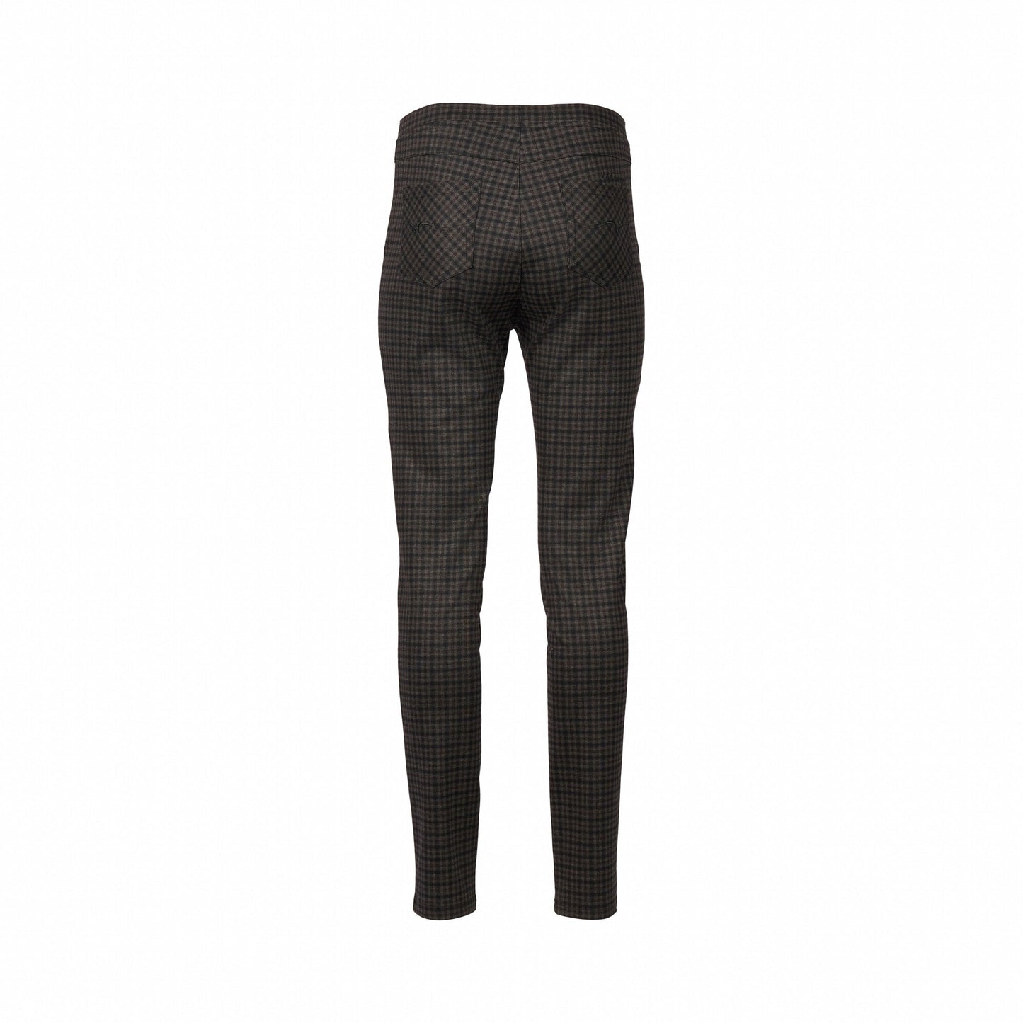 230 Vincent - Skinny Leg Full Length Printed Ponti Pull On - Vassalli