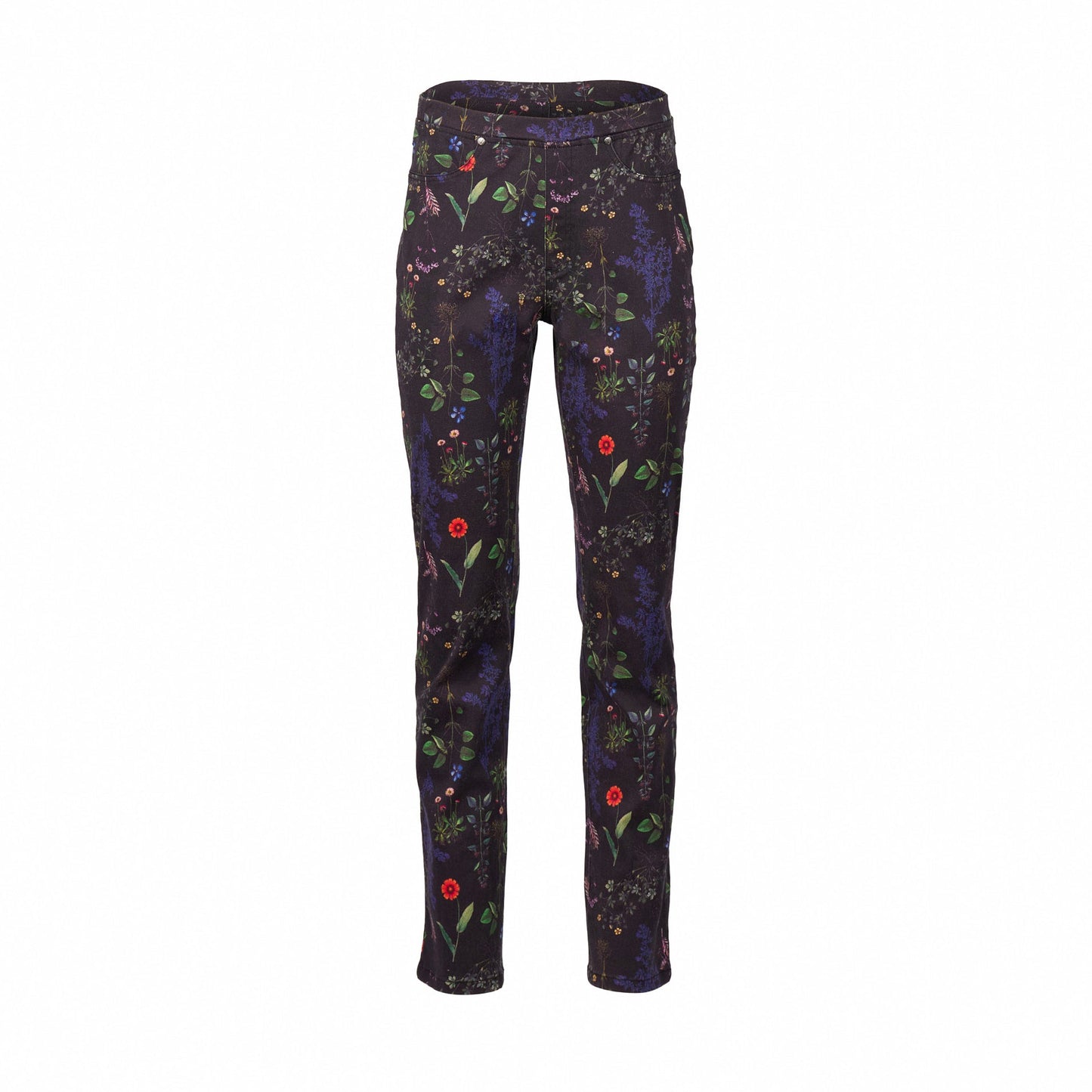 234A Halo - Slim Leg Full Length Printed Pull On - Vassalli