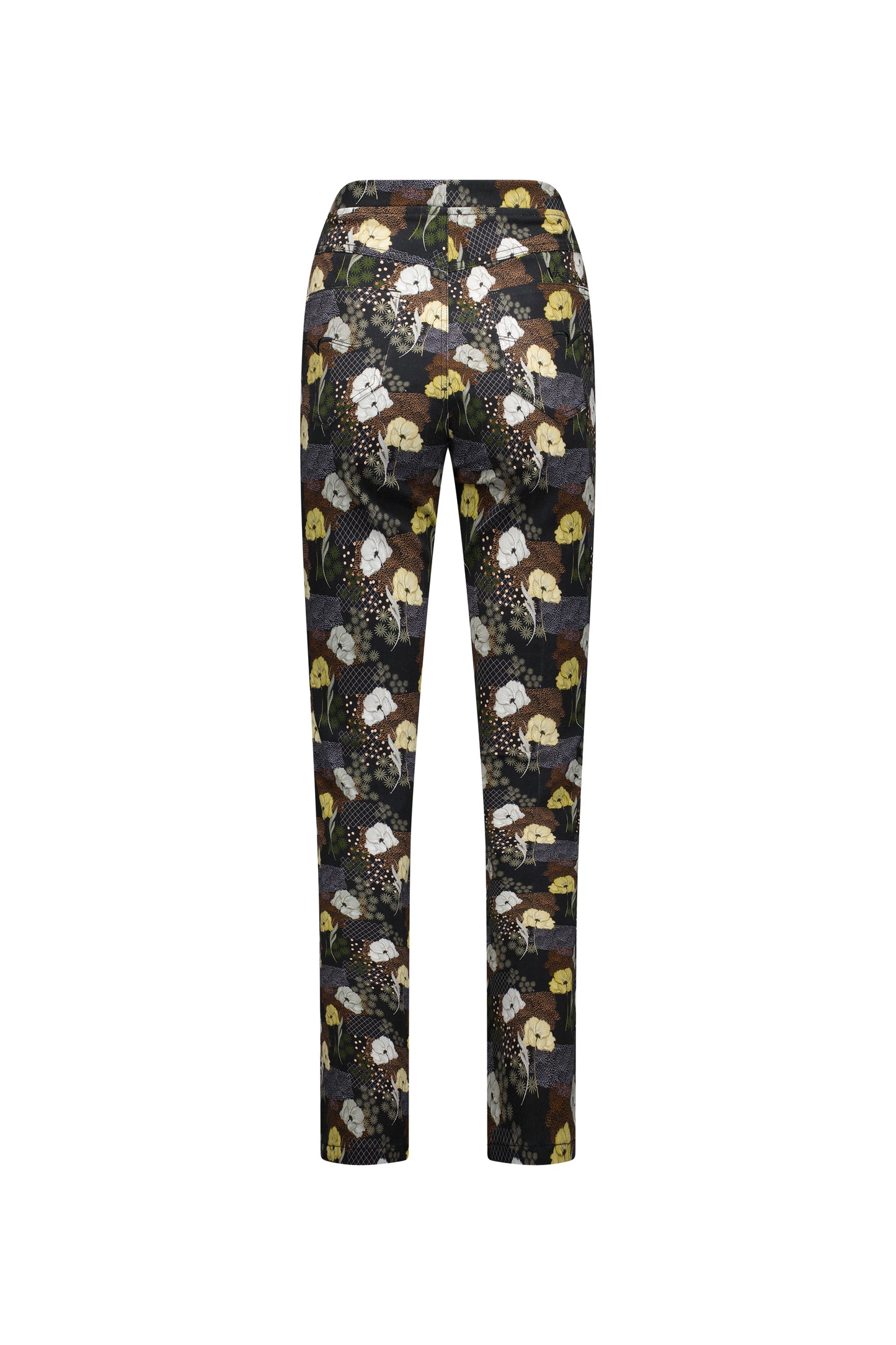 234A Karma - Slim Leg Full Length Printed Pull On - Vassalli