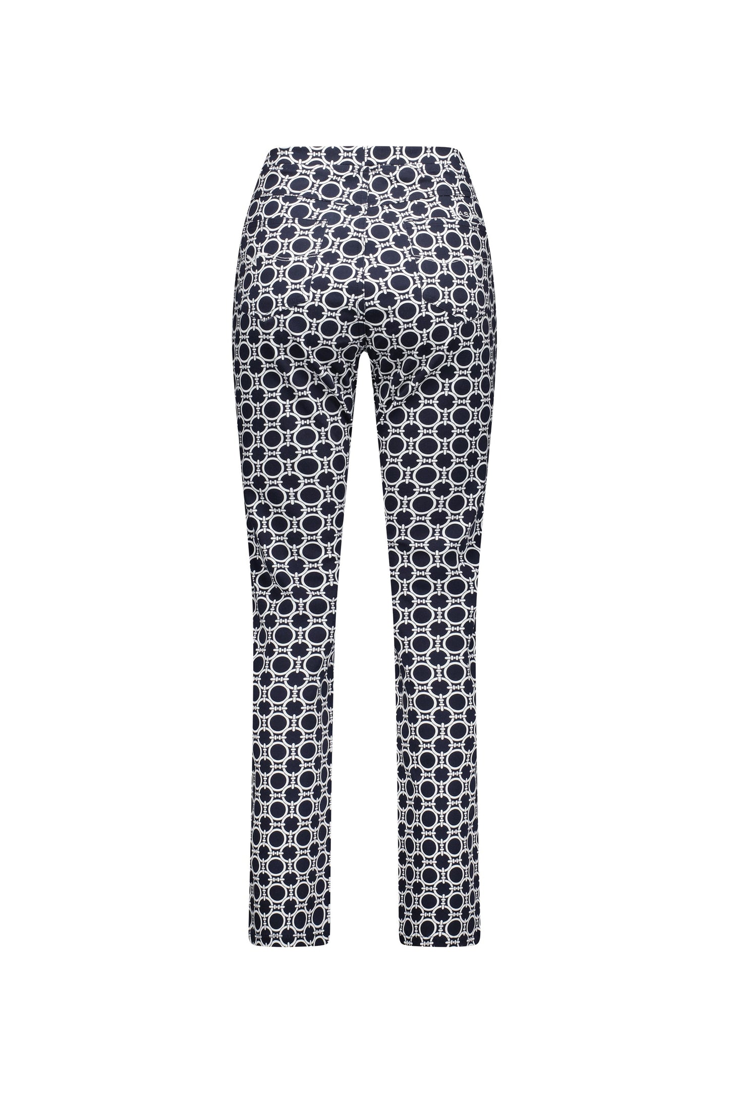 234LW Arlo - Printed Slim Leg Full Length Lightweight Pull On