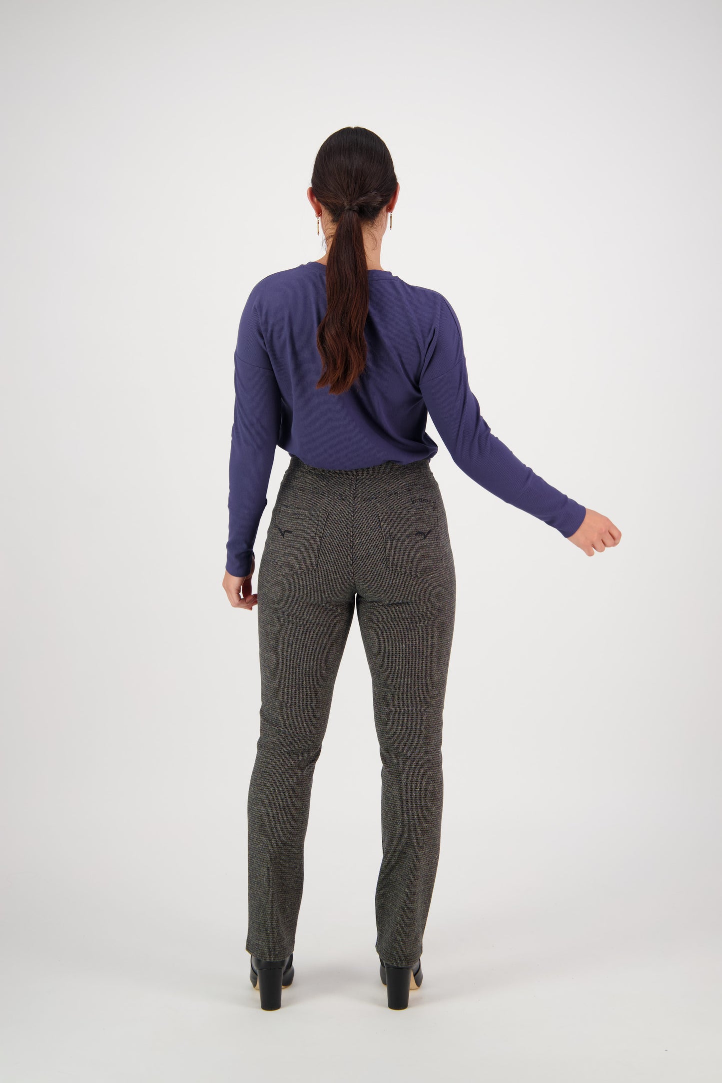 234WD Attic - Slim Leg Full Length Wool Pull On - Vassalli