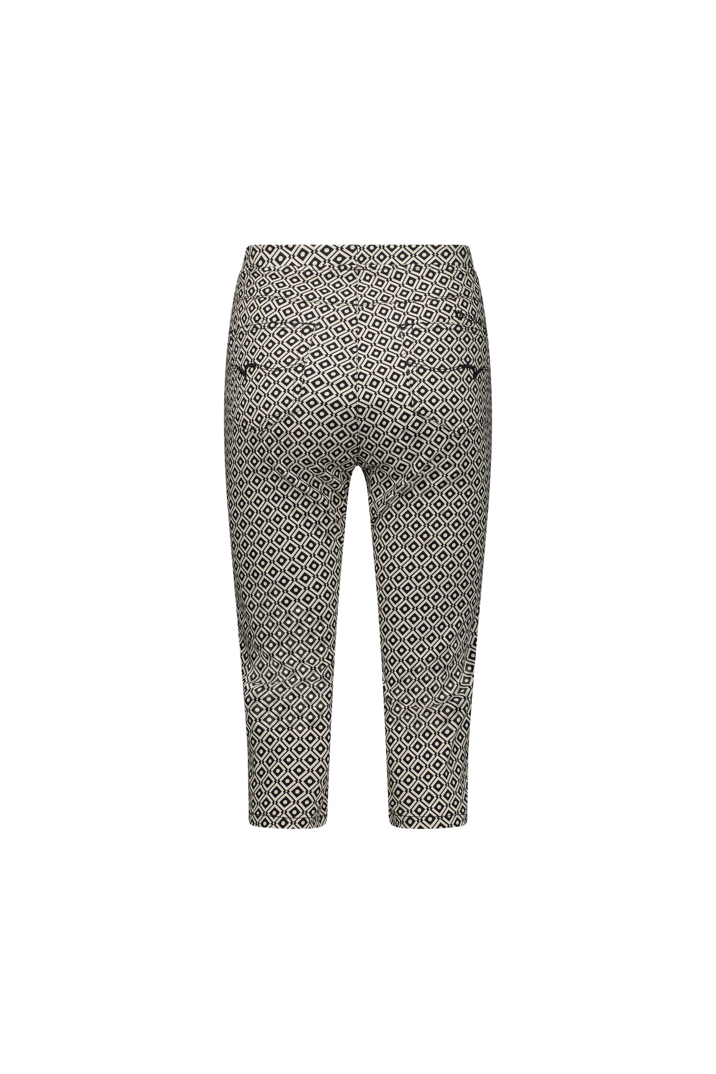 261LW Sahara - Printed Skinny Leg 3/4 Length Lightweight Pull On