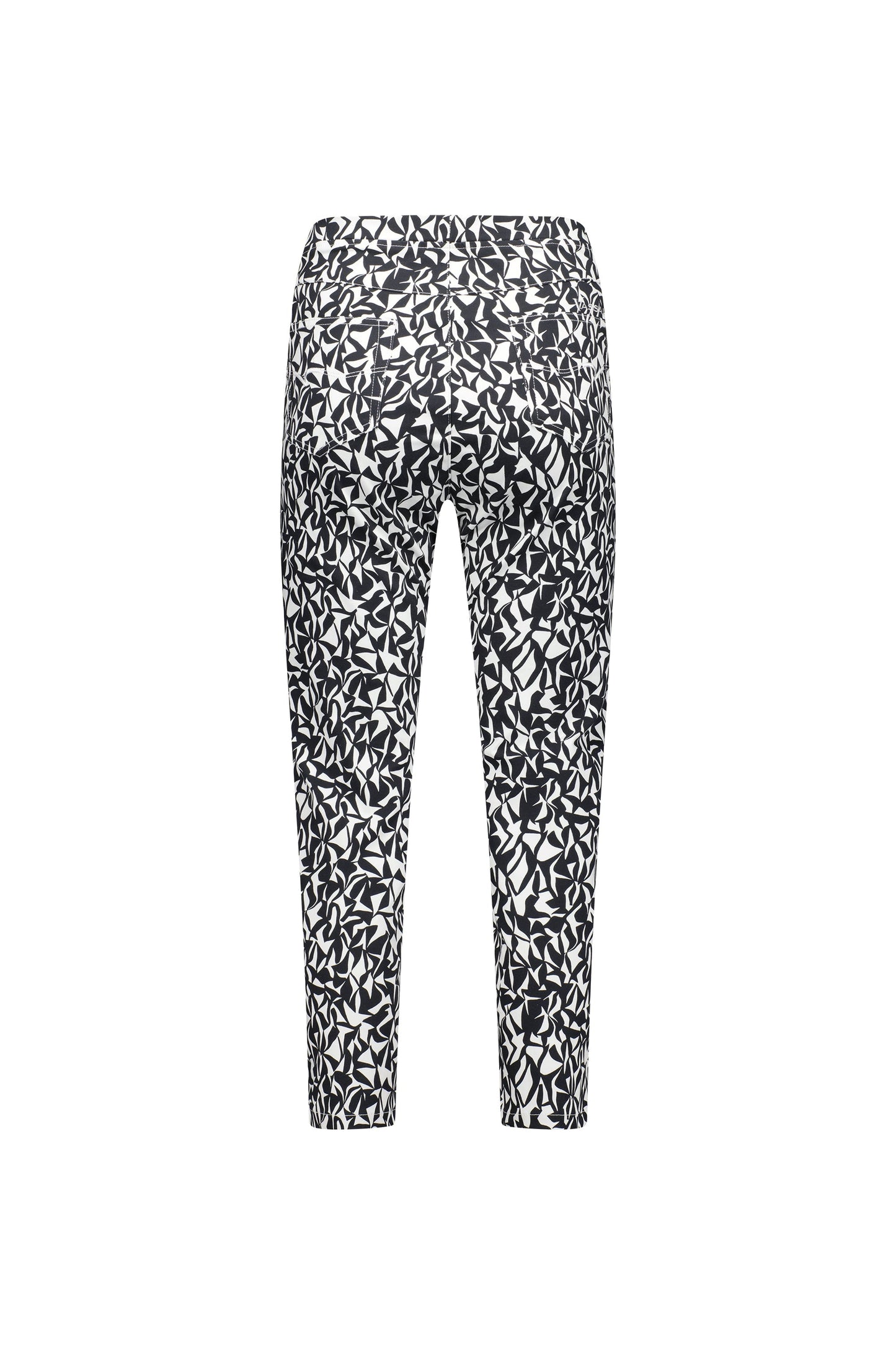 271LW Accent - Printed Skinny Leg 7/8 Length Lightweight Pull-On - Vassalli