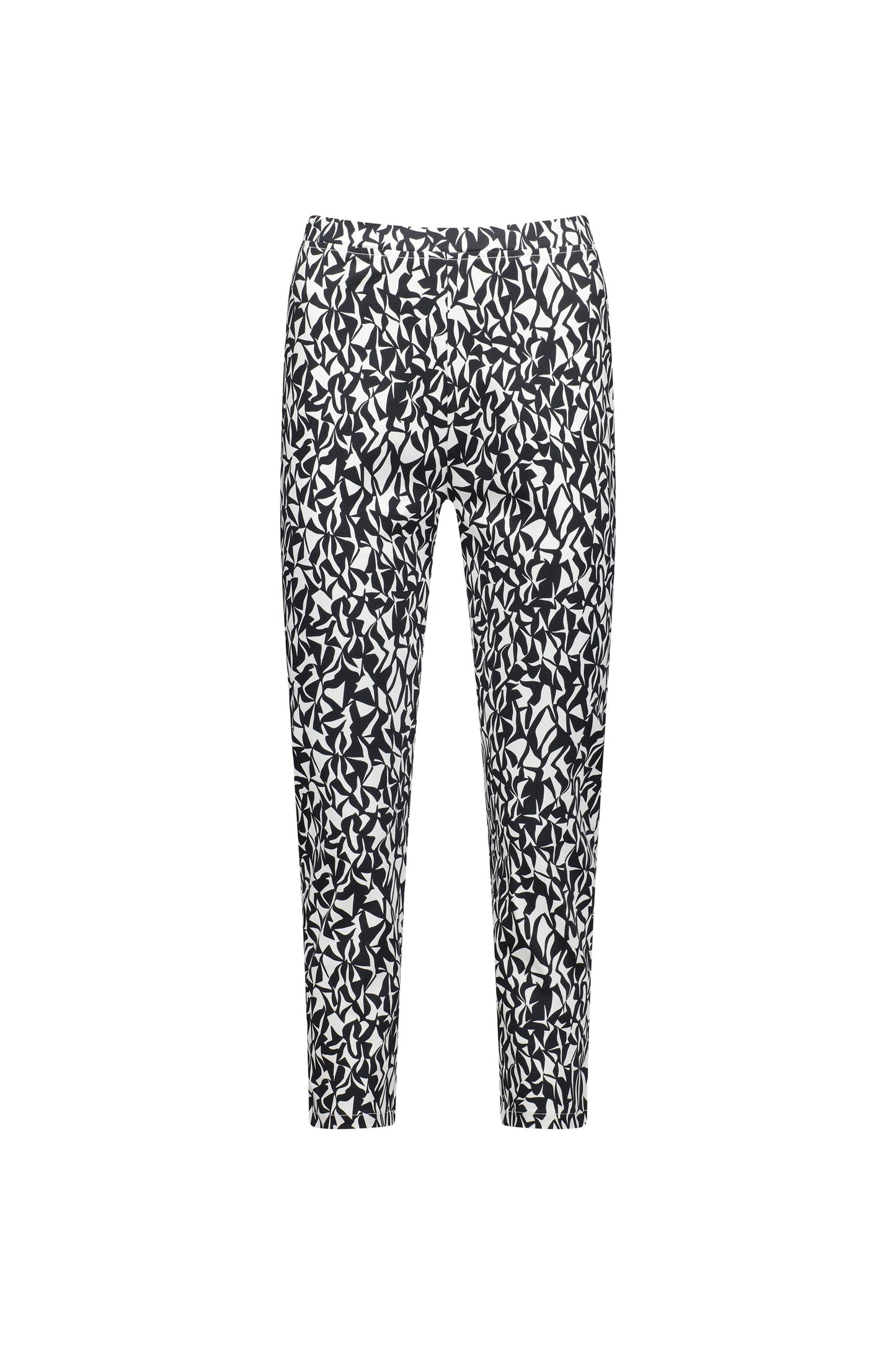 271LW Accent - Printed Skinny Leg 7/8 Length Lightweight Pull-On - Vassalli