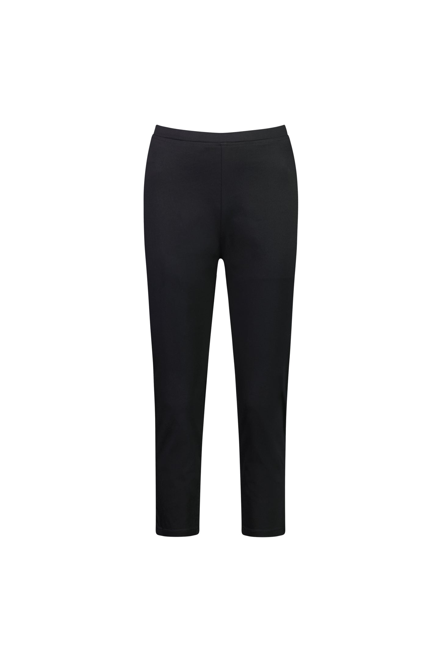 271LW Black - Plain Skinny Leg 7/8 Length Lightweight Pull-On - Vassalli