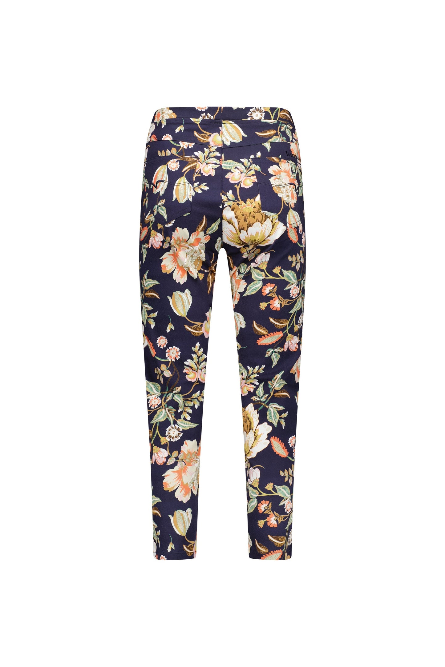271LW Freya - Printed Skinny Leg 7/8 Length Lightweight Pull On