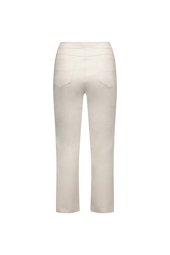 274LW Pumice - Plain Slim Leg 7/8 Length Lightweight Pull-On - Vassalli