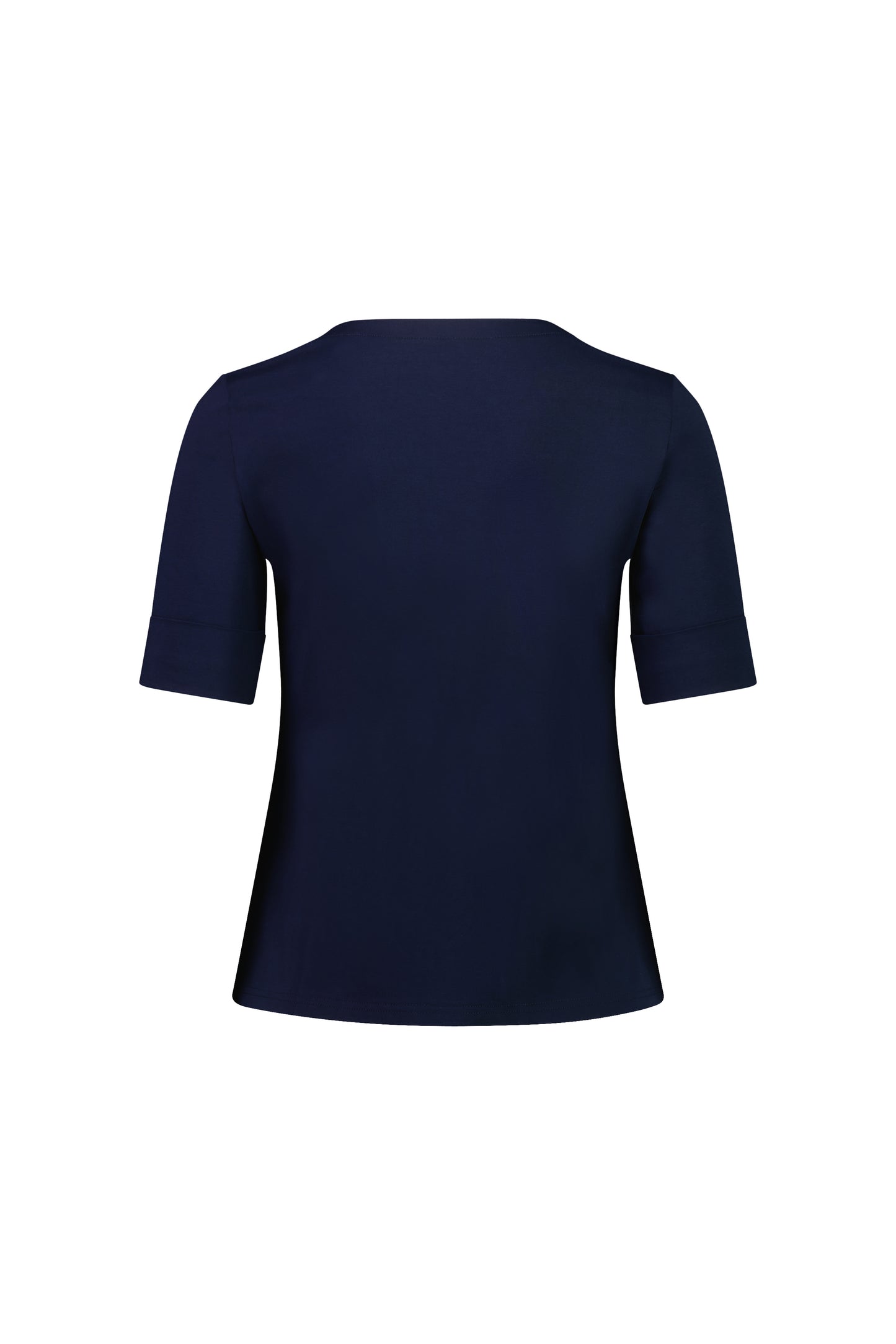 4264 Navy - V Neck Top - Vassalli