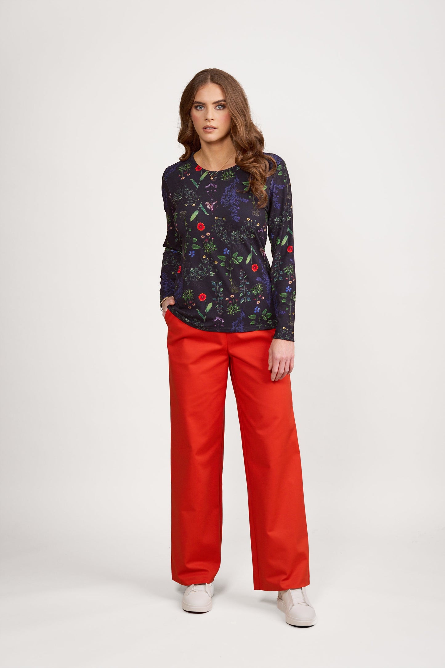 4310 Halo - Long Sleeve Round Neck Top - Vassalli