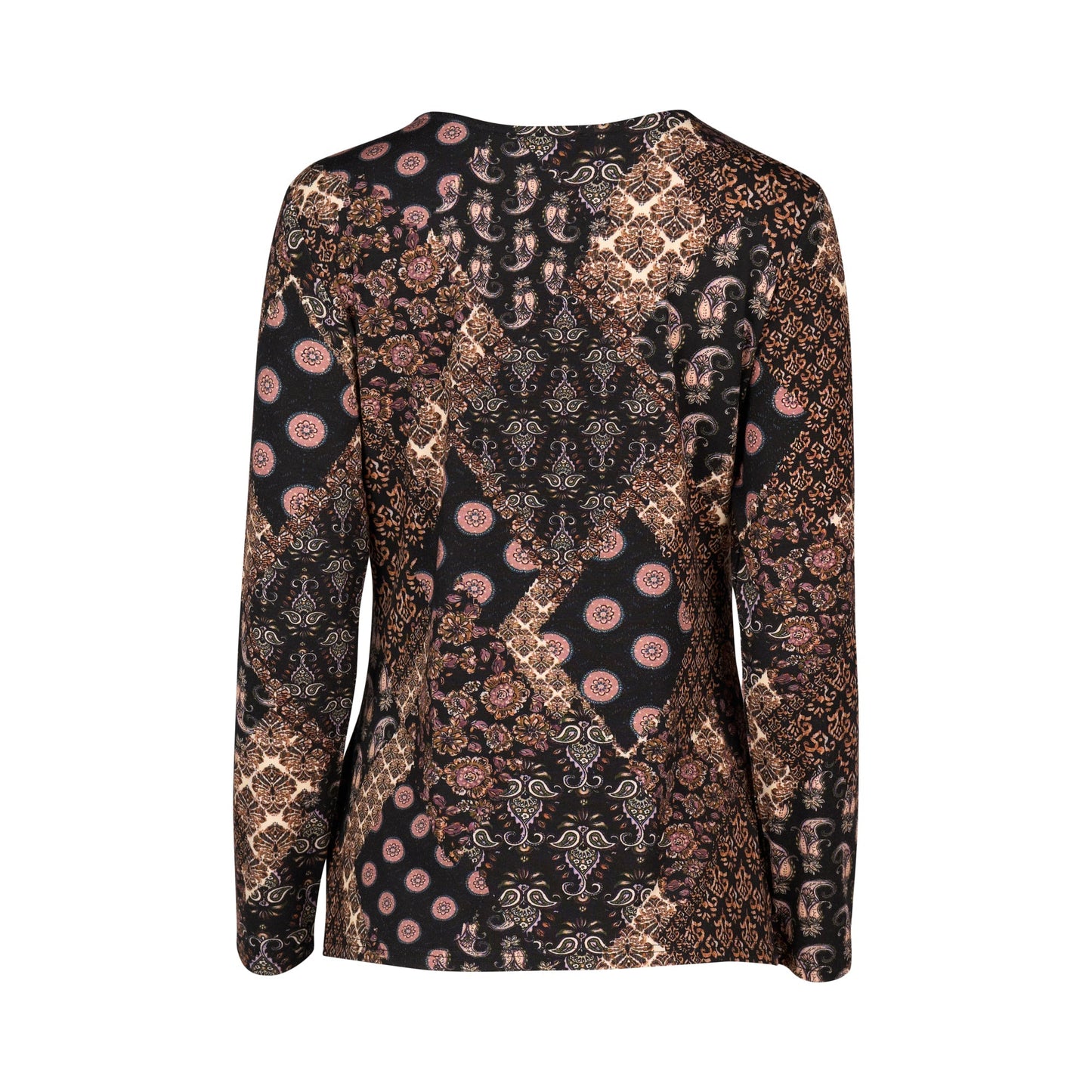 4310 Rhapsody - Long Sleeve Round Neck Top - Vassalli