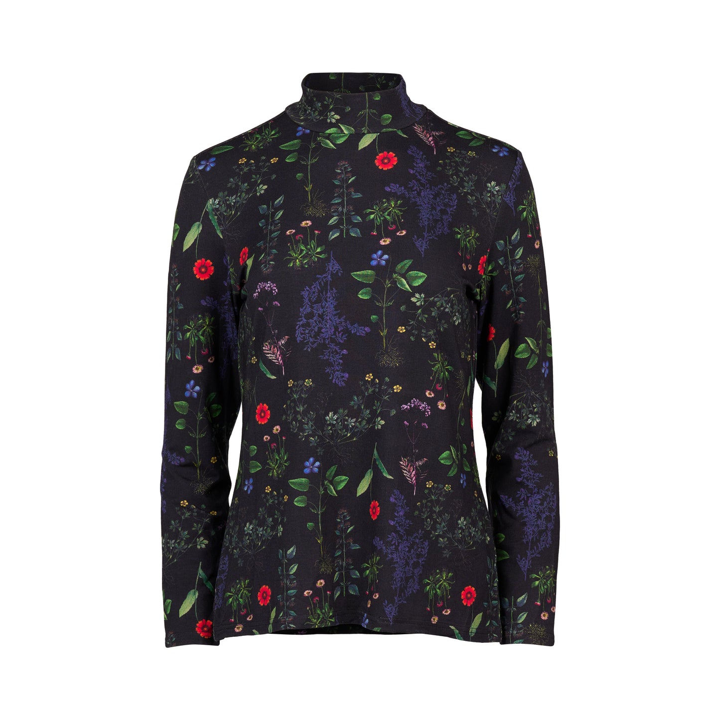4344 Halo - Long Sleeve Top with High Neck - Vassalli