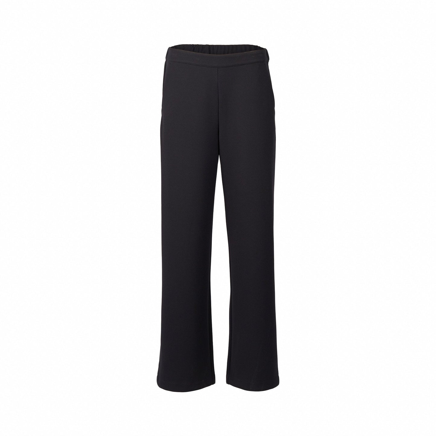 5030A Ink - Wide Leg Full Length Pull-On - Vassalli