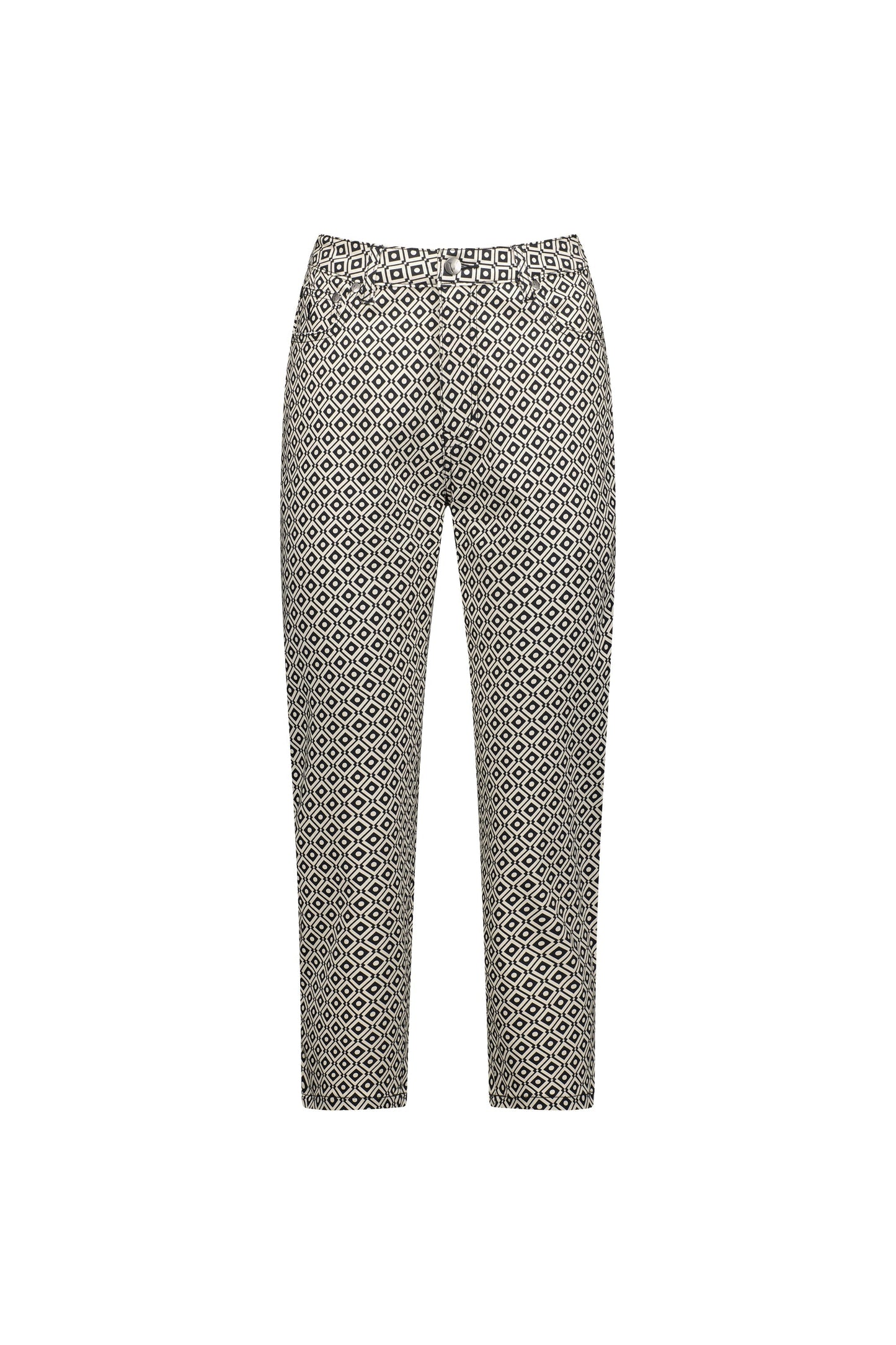 5509LW Sahara - Printed Lightweight Skinny Leg 7/8 Length Pant with Fly