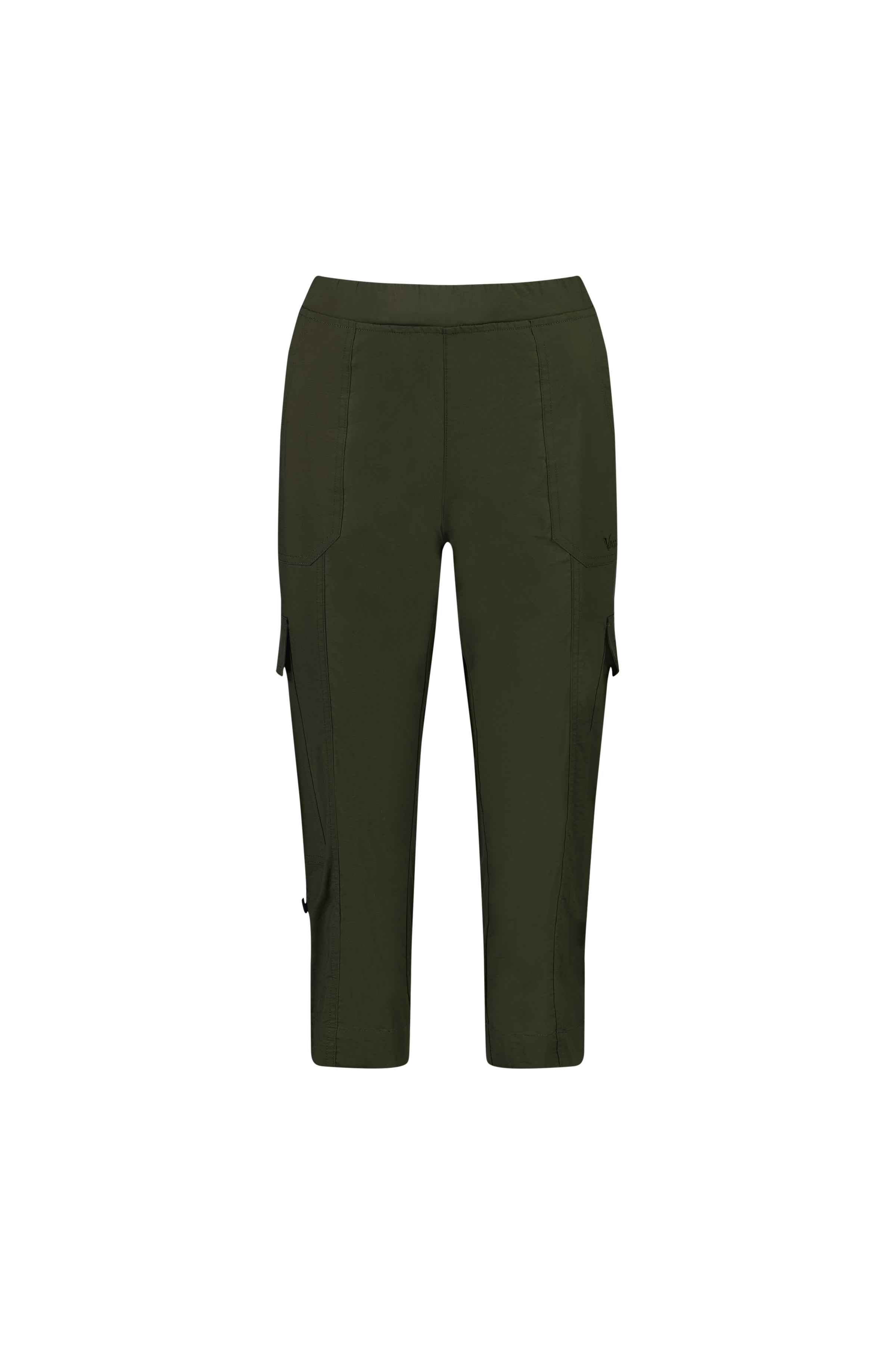 5710P Khaki - Poplin Pull-On Cargo Pant - Vassalli