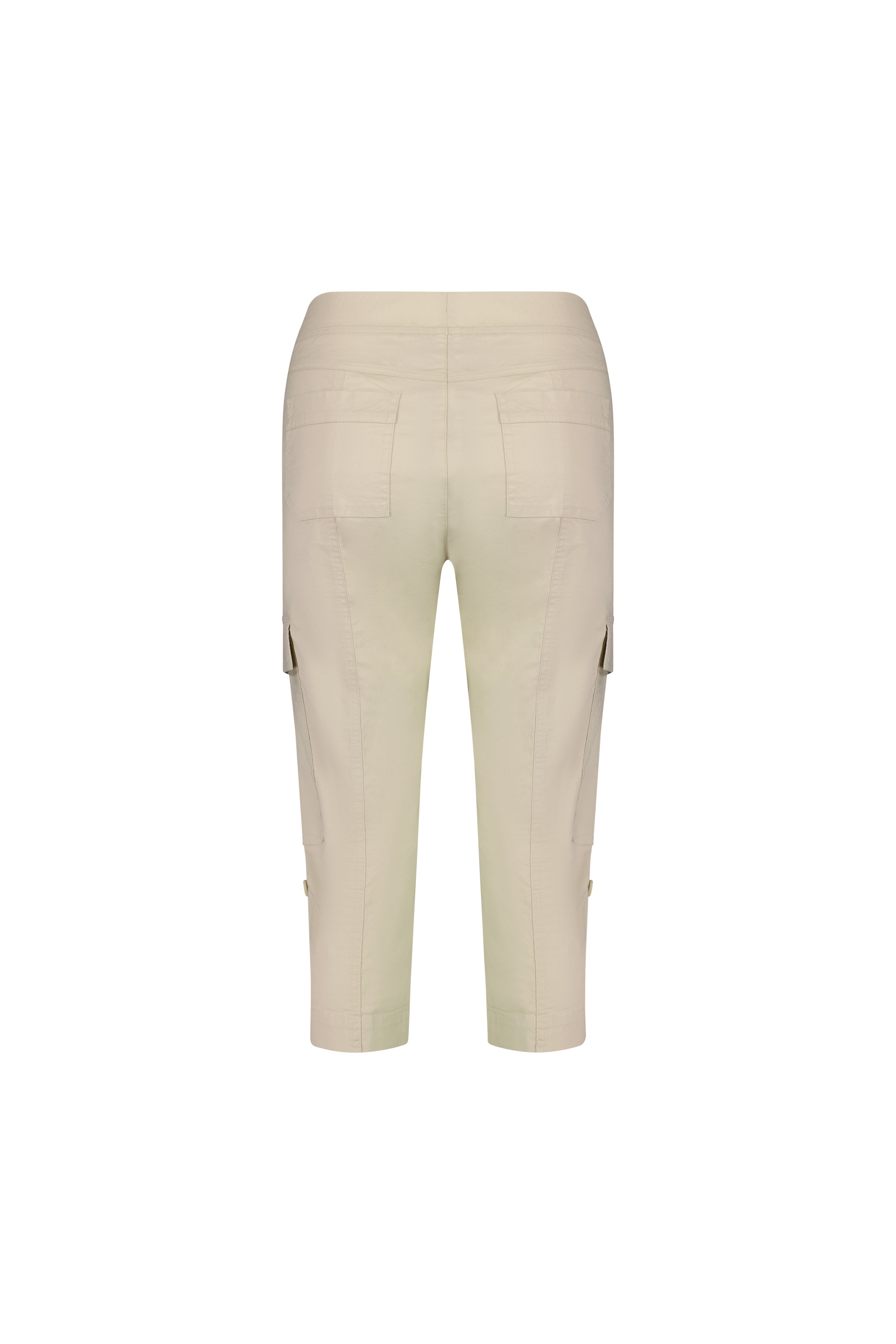 5710P Sand - Poplin Pull-On Cargo Pant - Vassalli