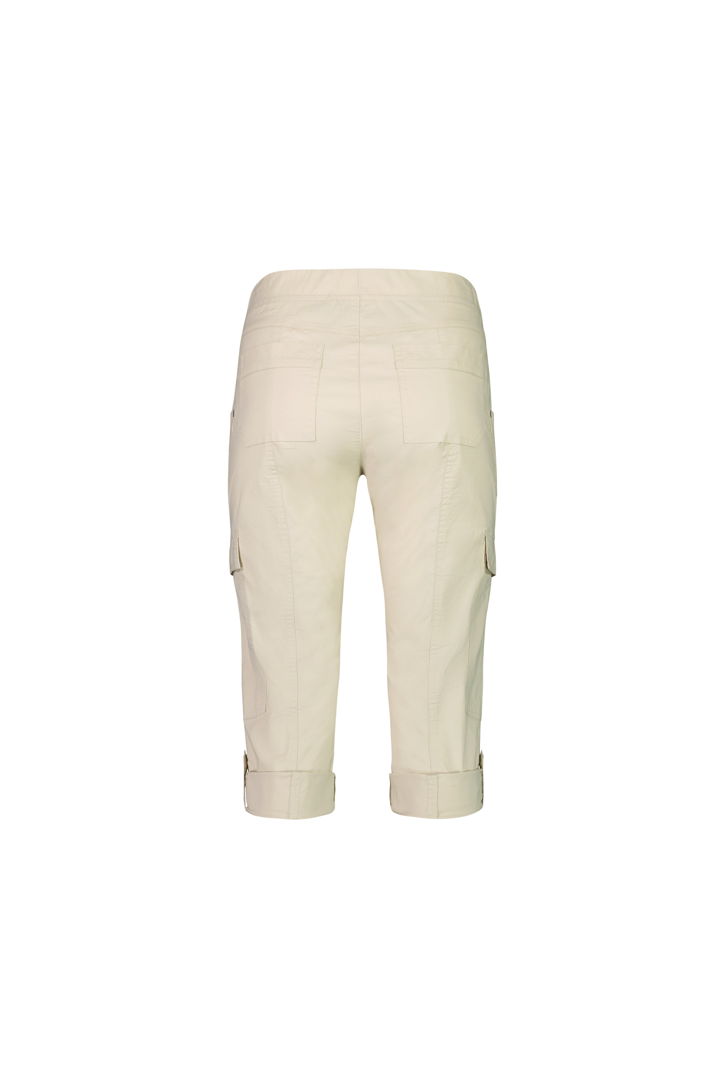 5710P Sand - Poplin Pull-On Cargo Pant - Vassalli