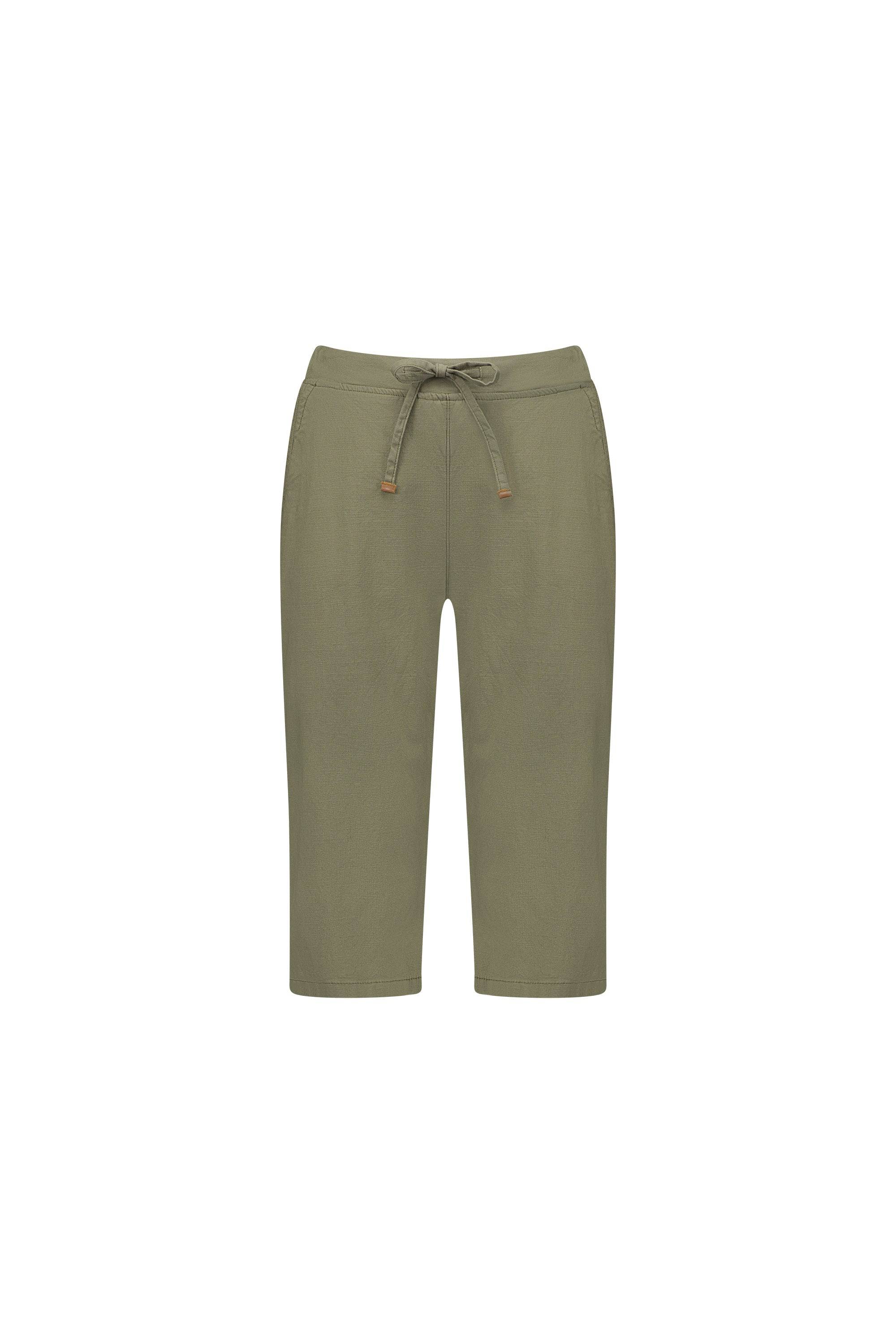 5789 Army - Below Knee Slim Leg Elastic Waist Pant - Vassalli