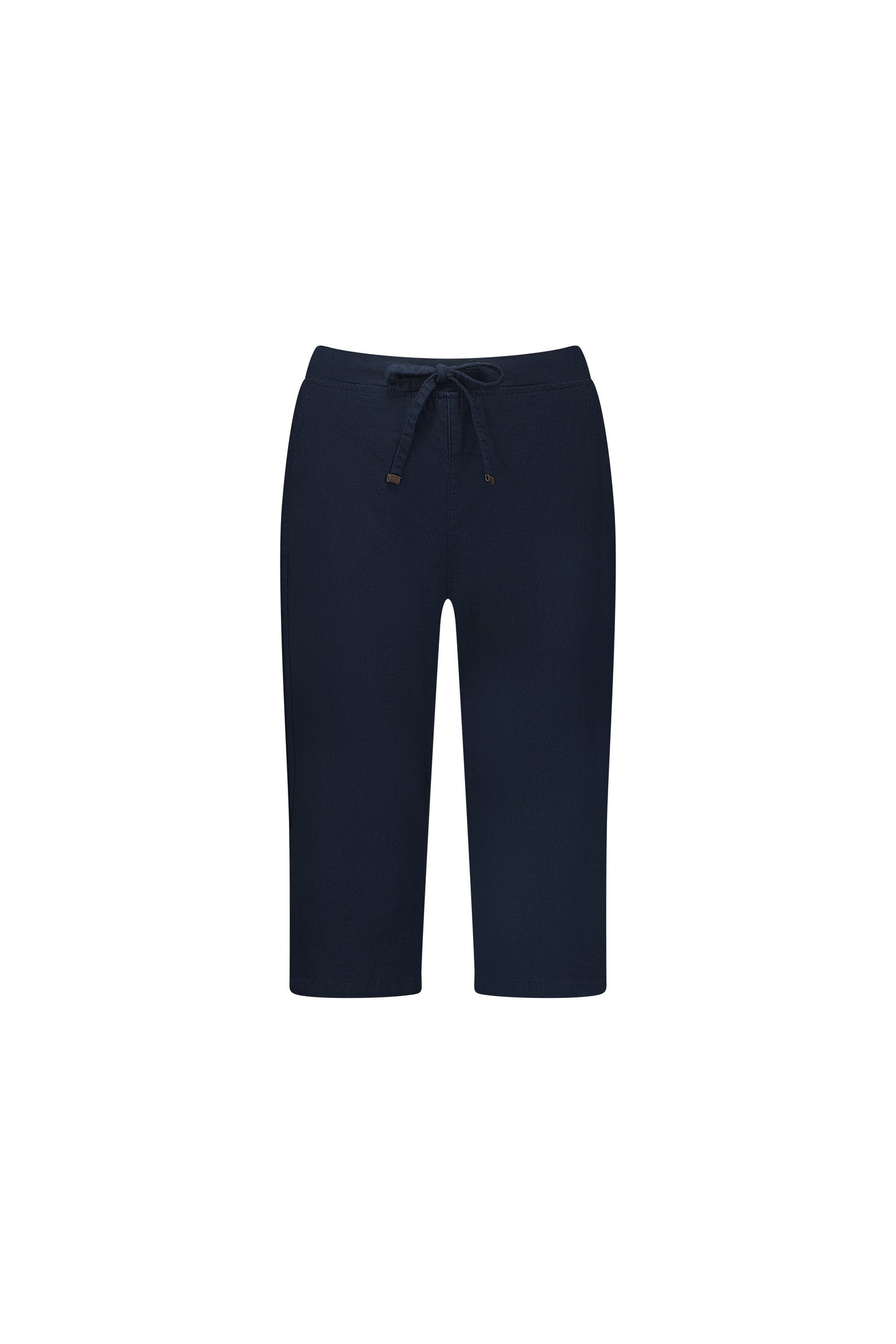 5789 Ink - Below Knee Slim Leg Elastic Waist Pant