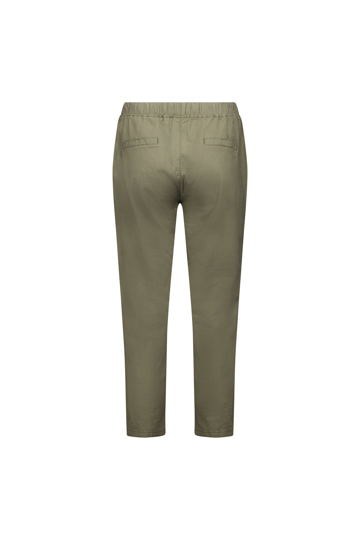 5790 Army - 7/8 Length Skinny Leg Elastic Waist Pant - Vassalli