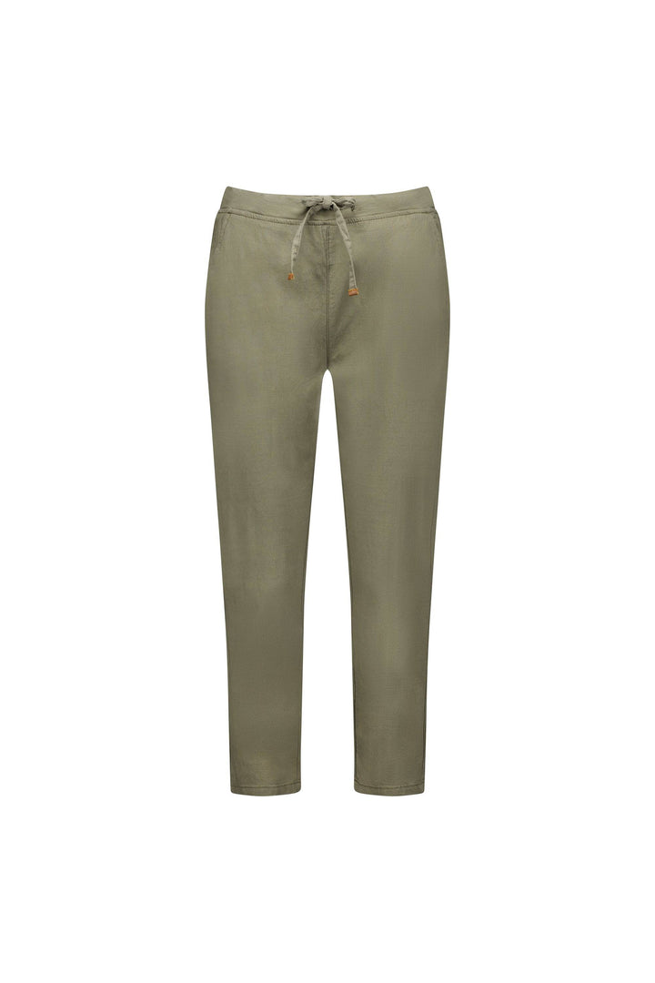 5790 Army - 7/8 Length Skinny Leg Elastic Waist Pant - Vassalli