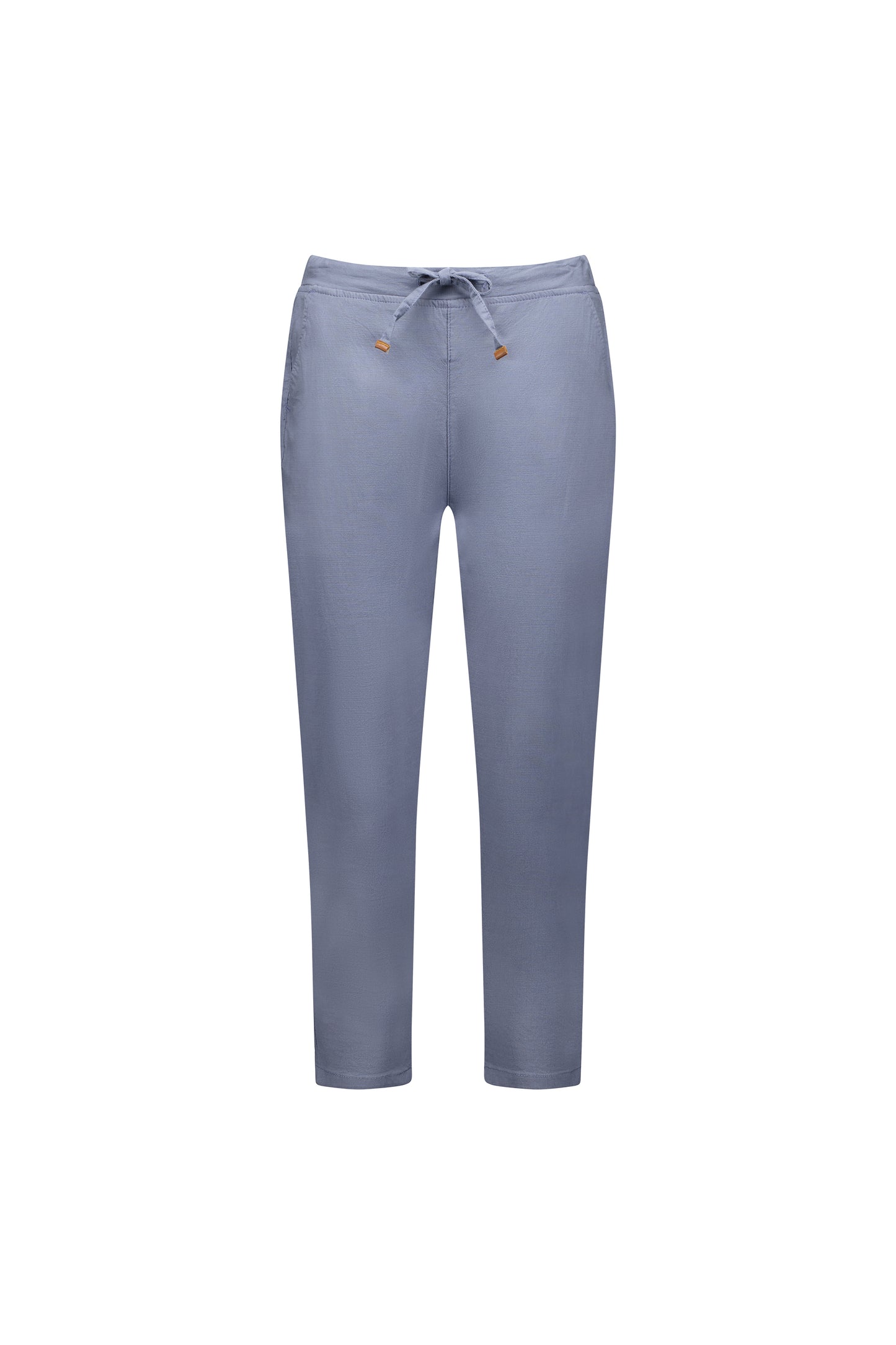 5790 Atlantic - 7/8 Length Skinny Leg Elastic Waist Pan - Vassalli