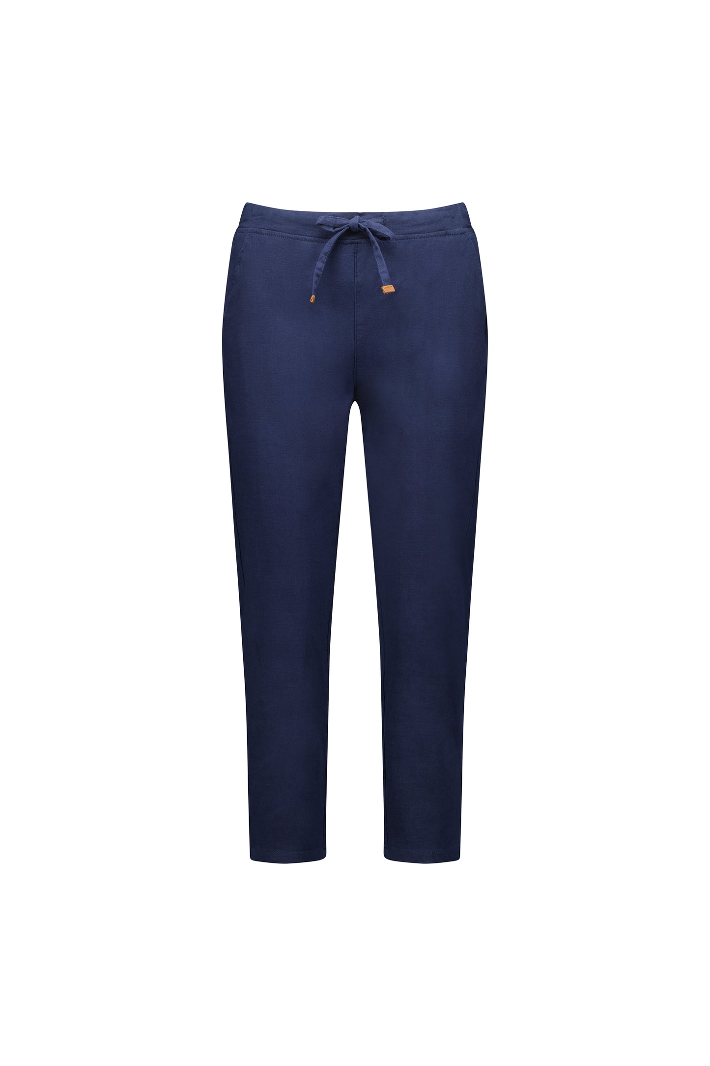 5790 Ink - 7/8 Length Skinny Leg Elastic Waist Pant