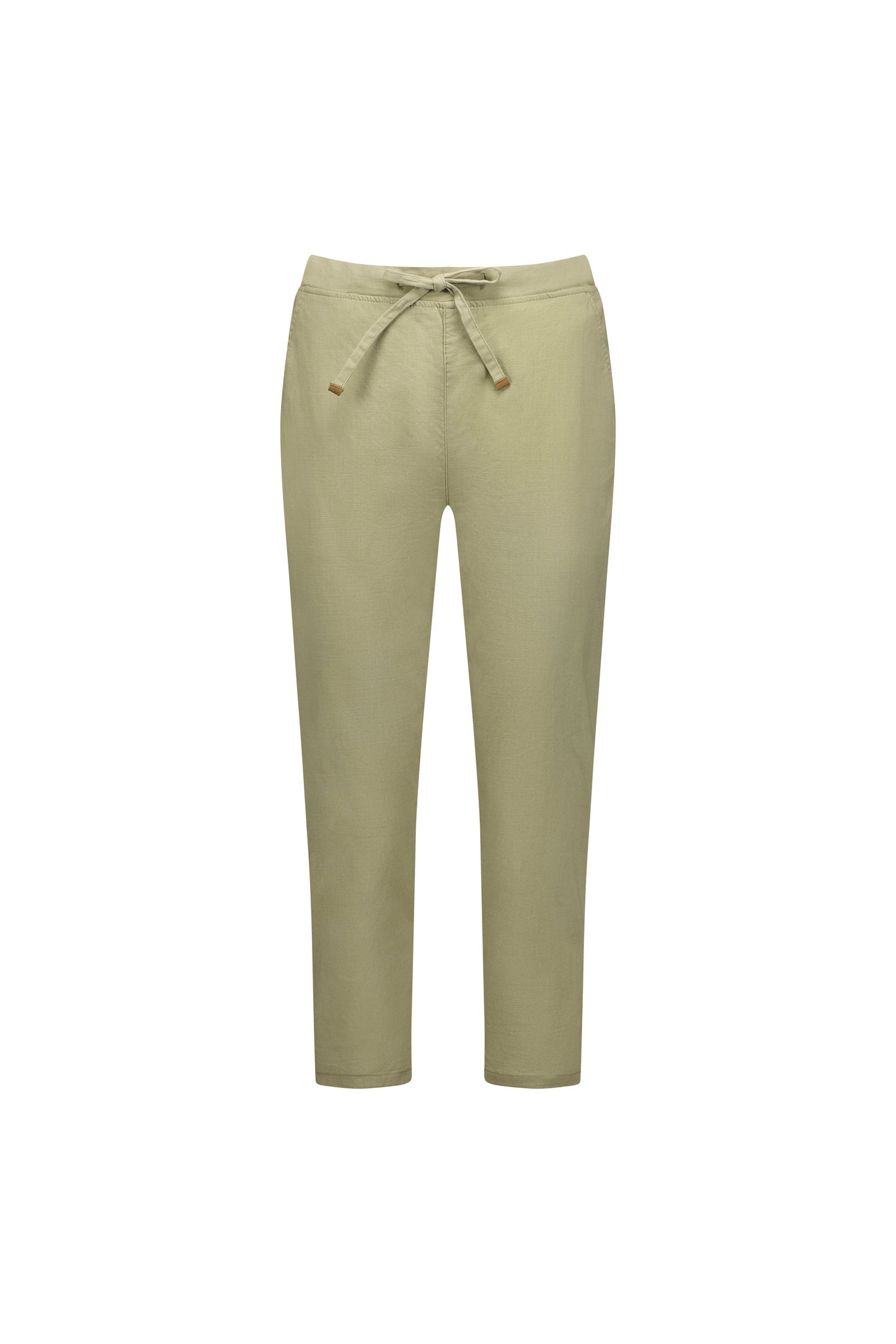 5790 Sage - 7/8 Length Skinny Leg Elastic Waist Pant
