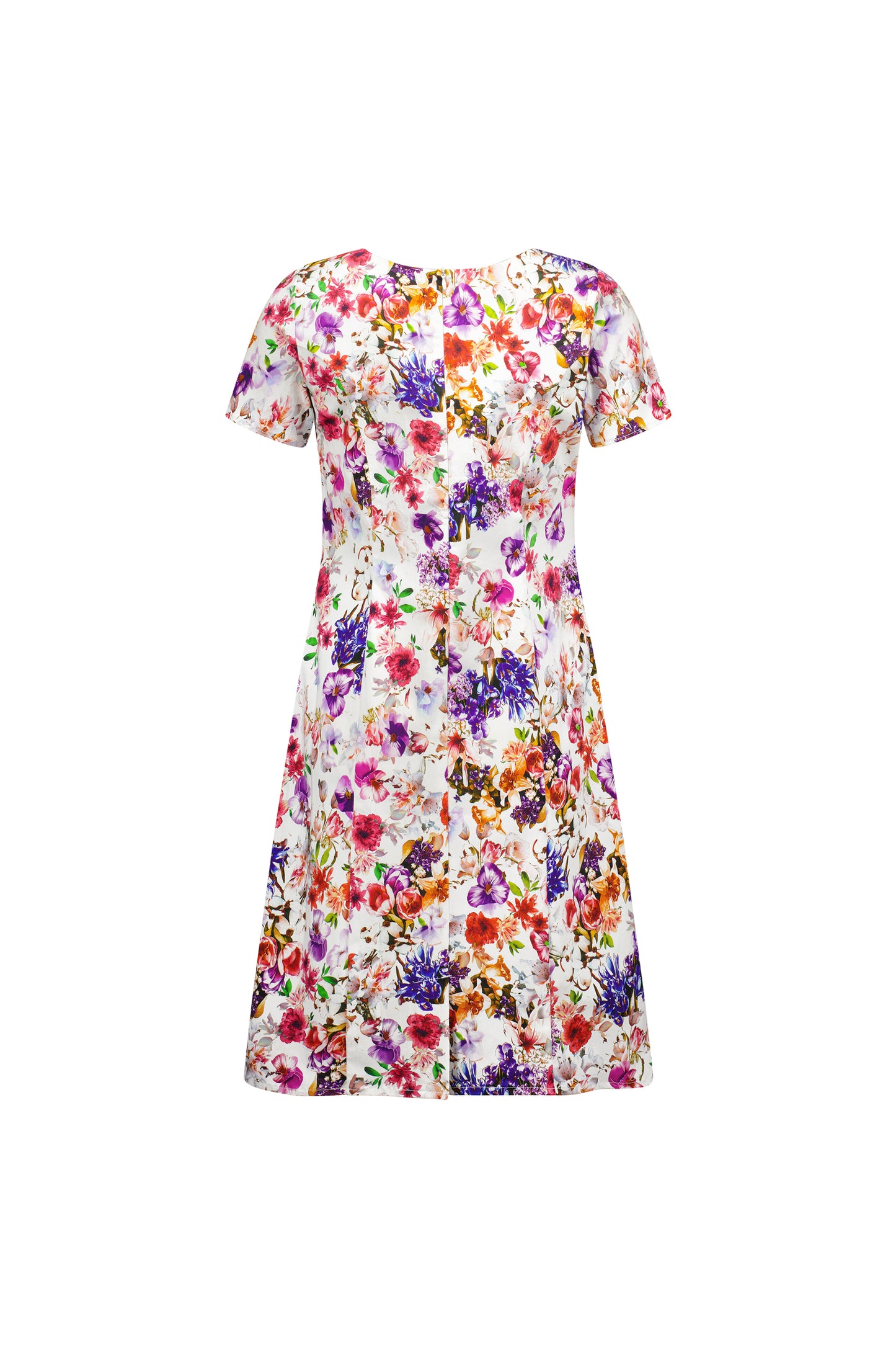 6092LW Fitted Dress - Burst