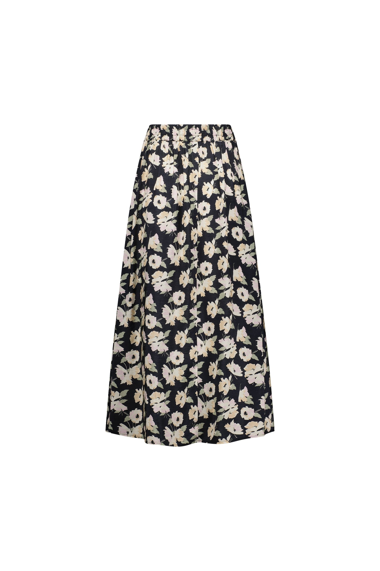 7057 Thea - Pull On Long Skirt with Elastic Back Waistband