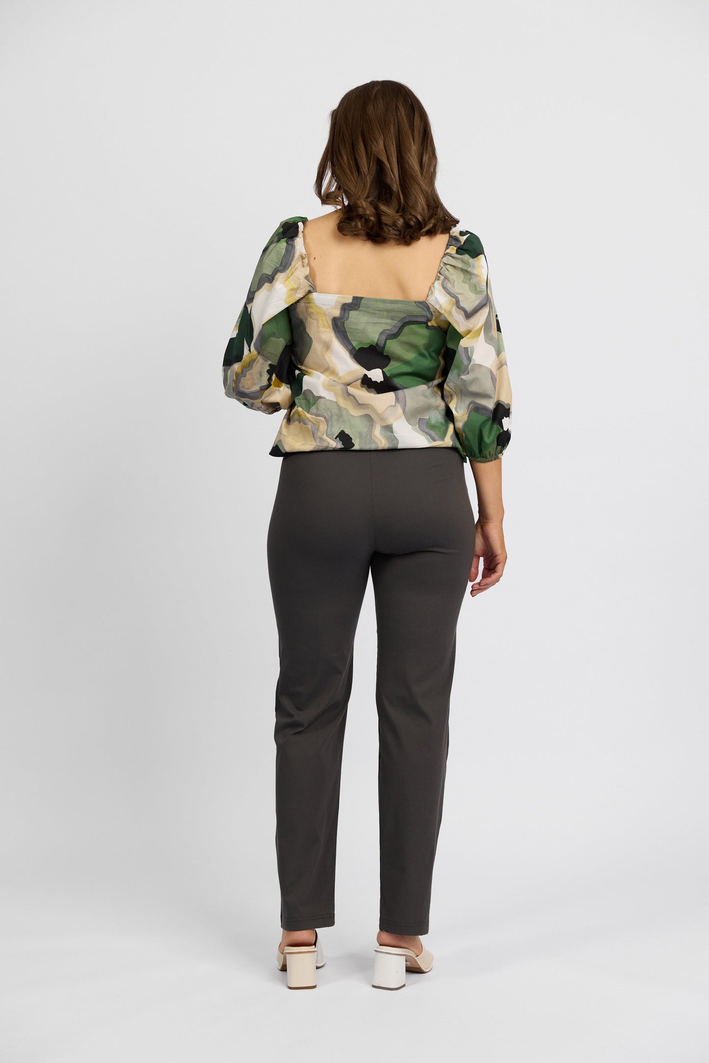 P6117 Beluga - Paris Slim Leg Full Length - Vassalli