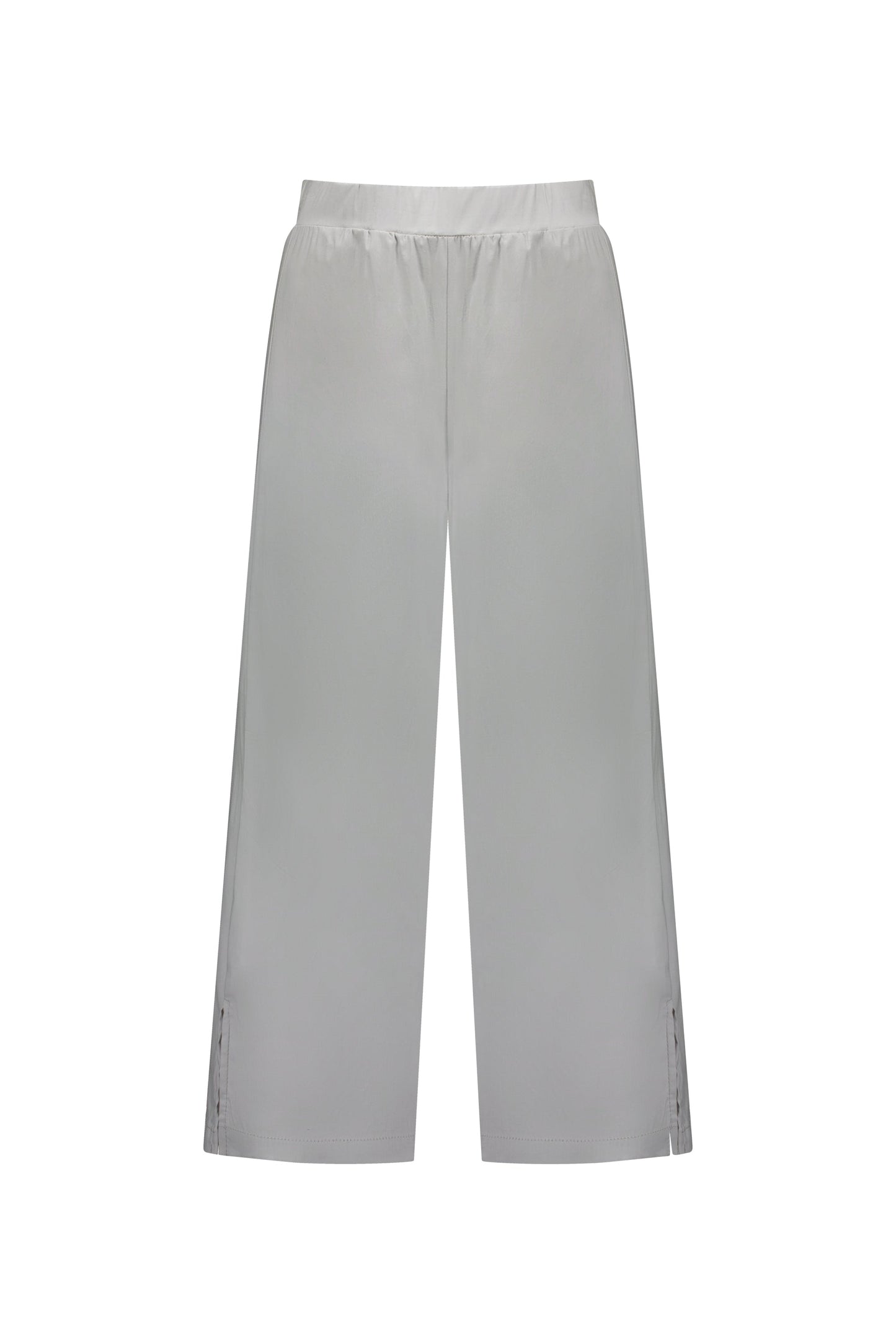 P6426 Silver - Paris Wide Leg Crop - Vassalli