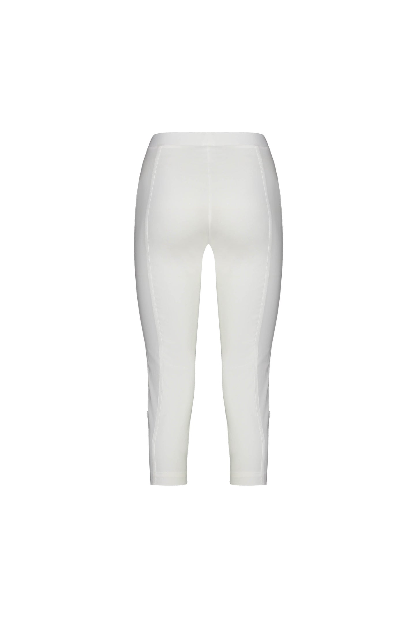 P7065 White - Paris Cargo 3/4 Short - Vassalli