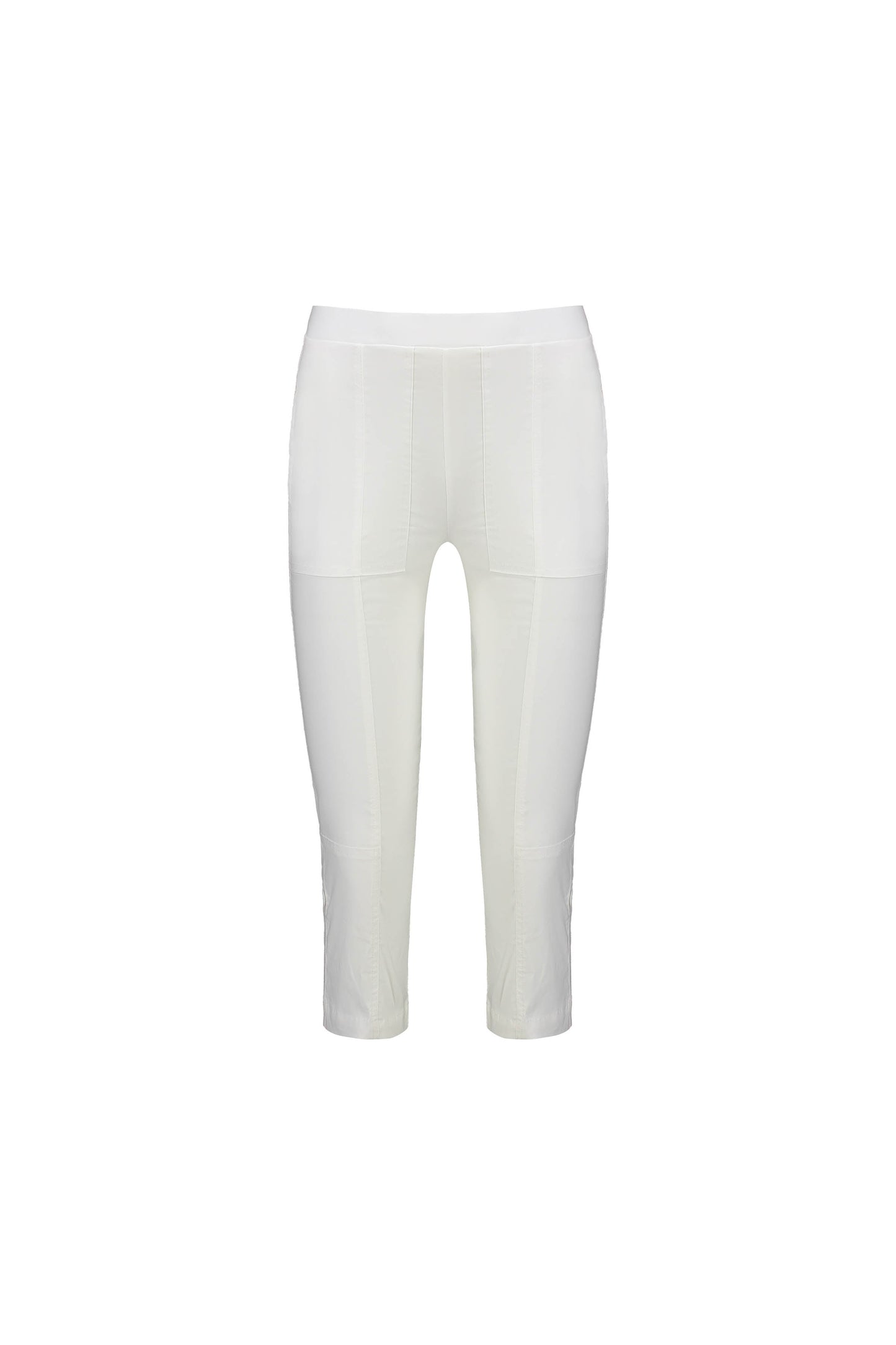P7065 White - Paris Cargo 3/4 Short - Vassalli