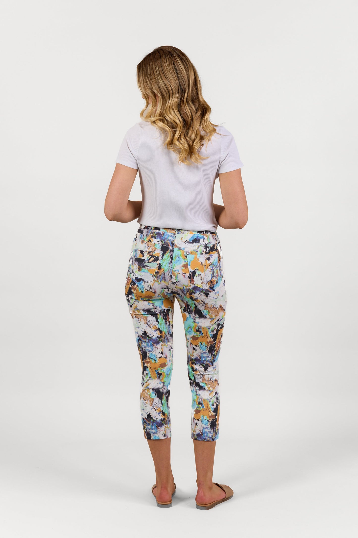 S271LW Storm - Skinny Leg 7/8 Length Lightweight Pull On