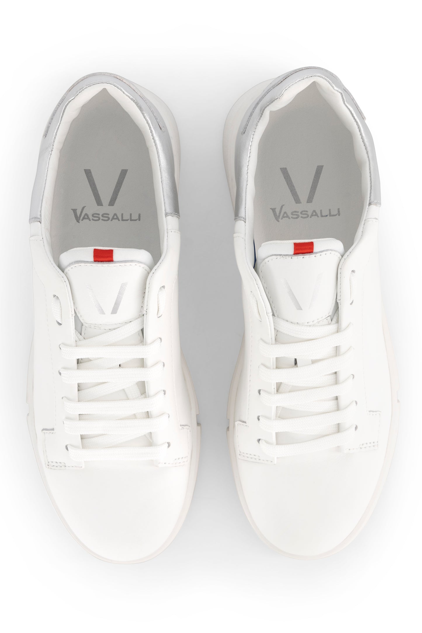 VS-001 White/Silver - Sneaker