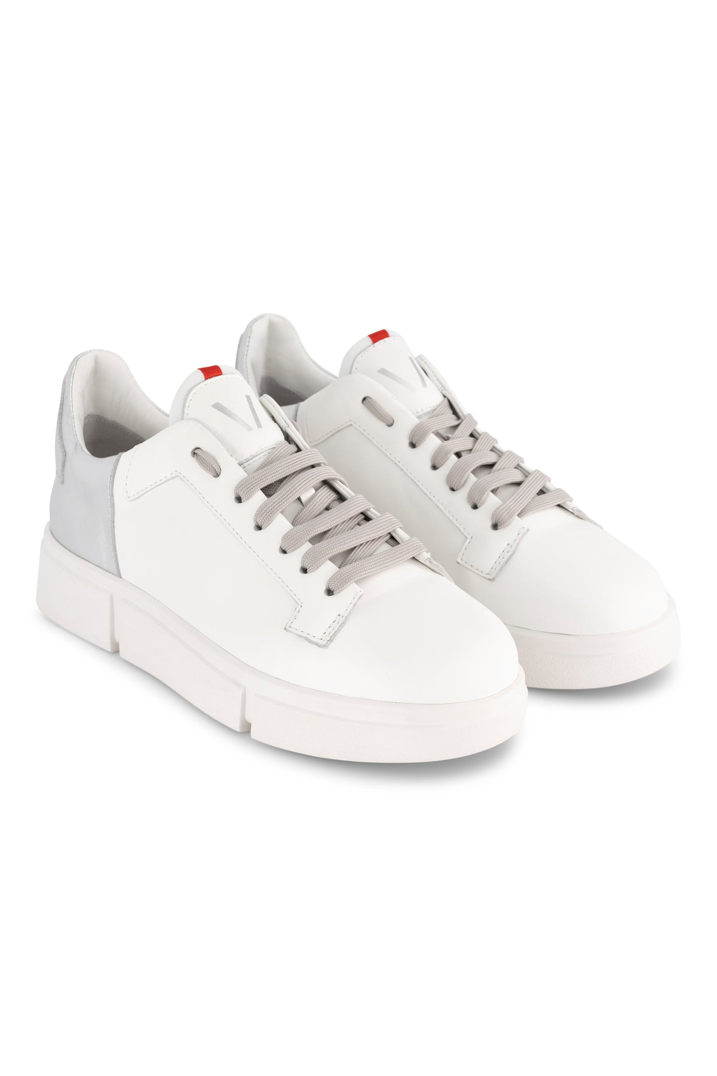 VS-001 White/Silver - Sneaker