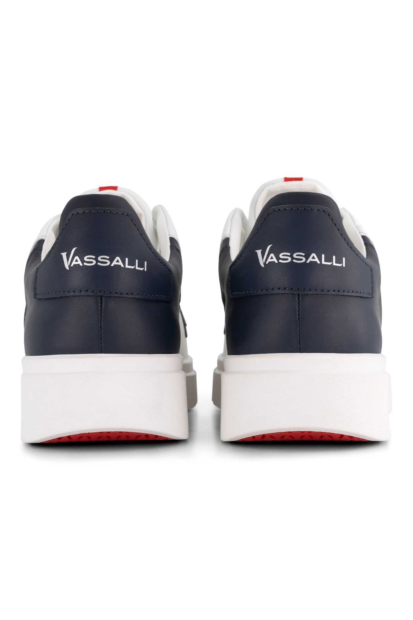 VS-002 White/Navy - Sneaker - Vassalli
