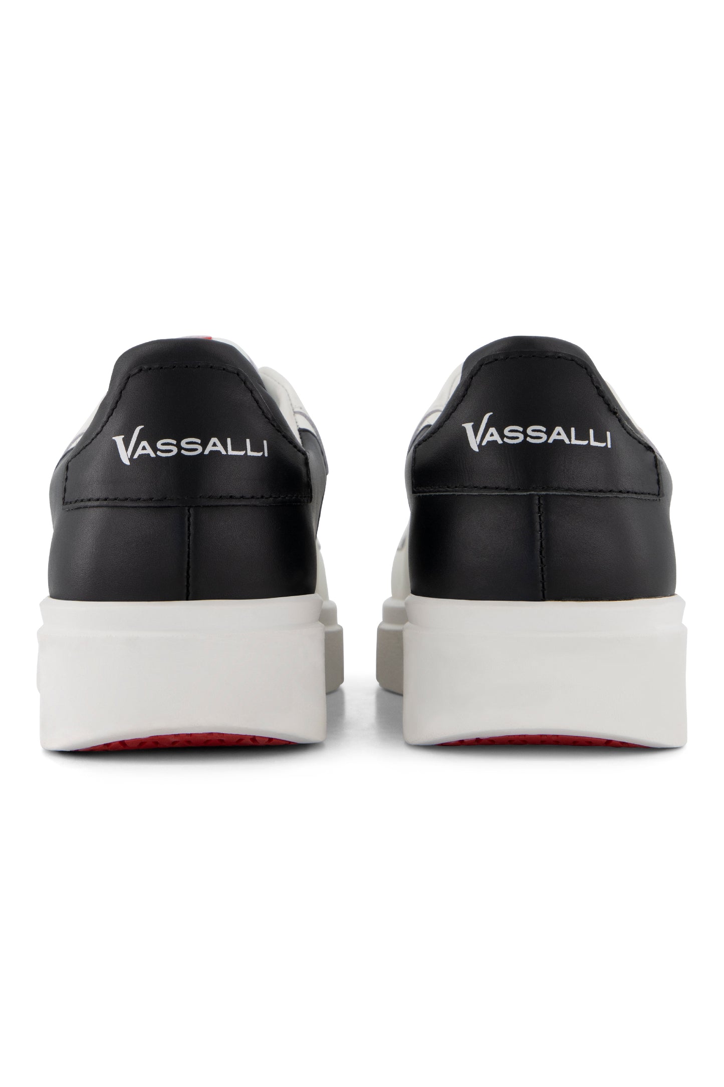 VS-003 White/Black - Laceless Sneaker