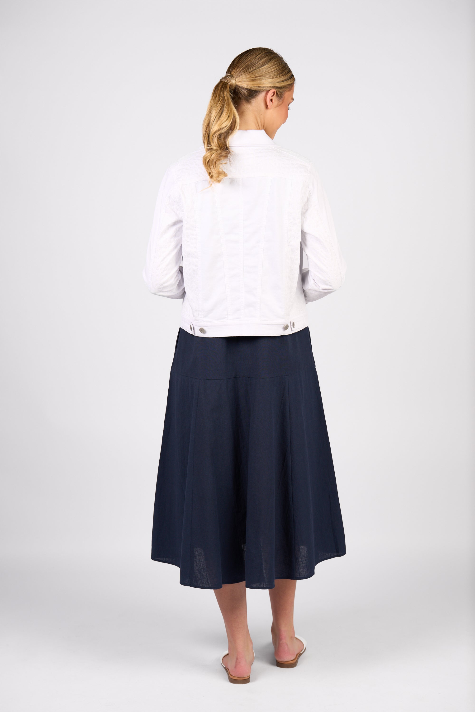 2101 Jacket - White Denim - Vassalli