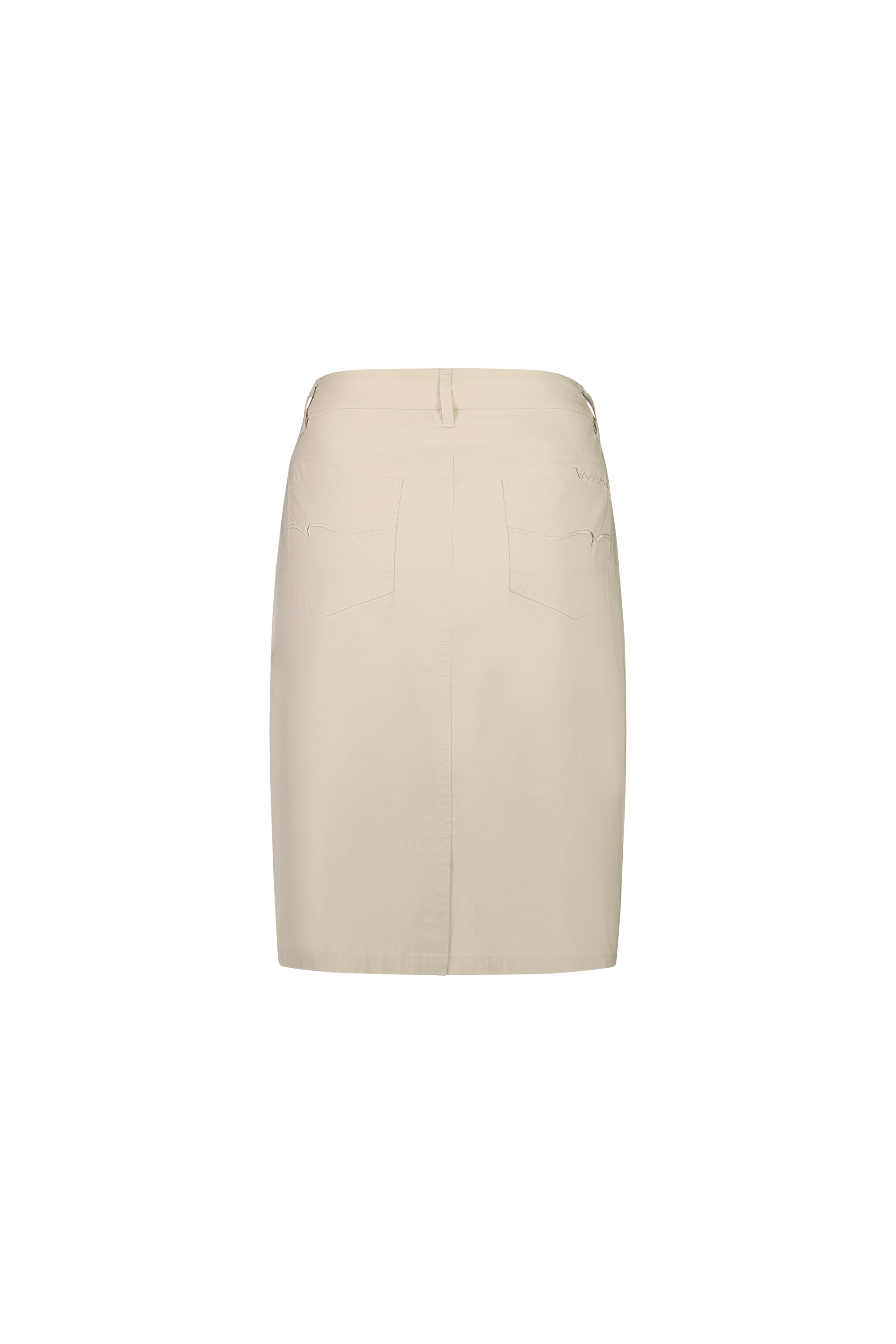 372AVP Poplin Skirt - Sand - Vassalli