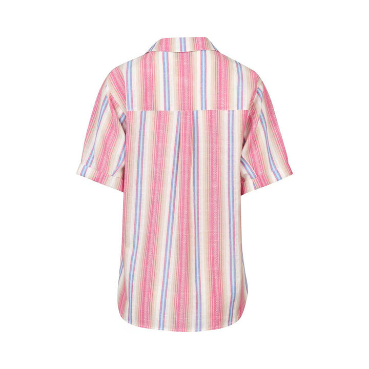 4463 Shirt - Raspberry Stripe - Vassalli