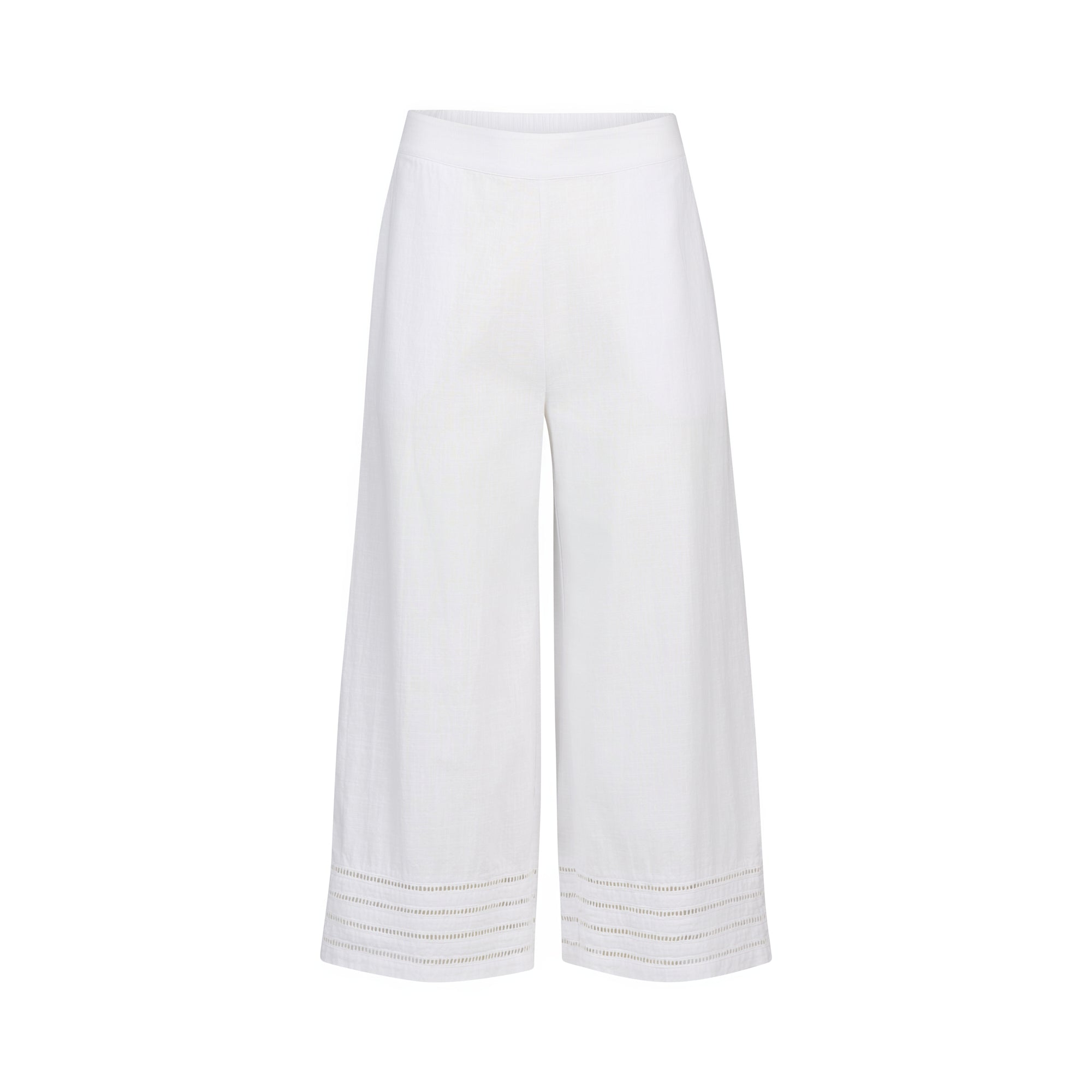 5032 7/8 Pant - White - Vassalli