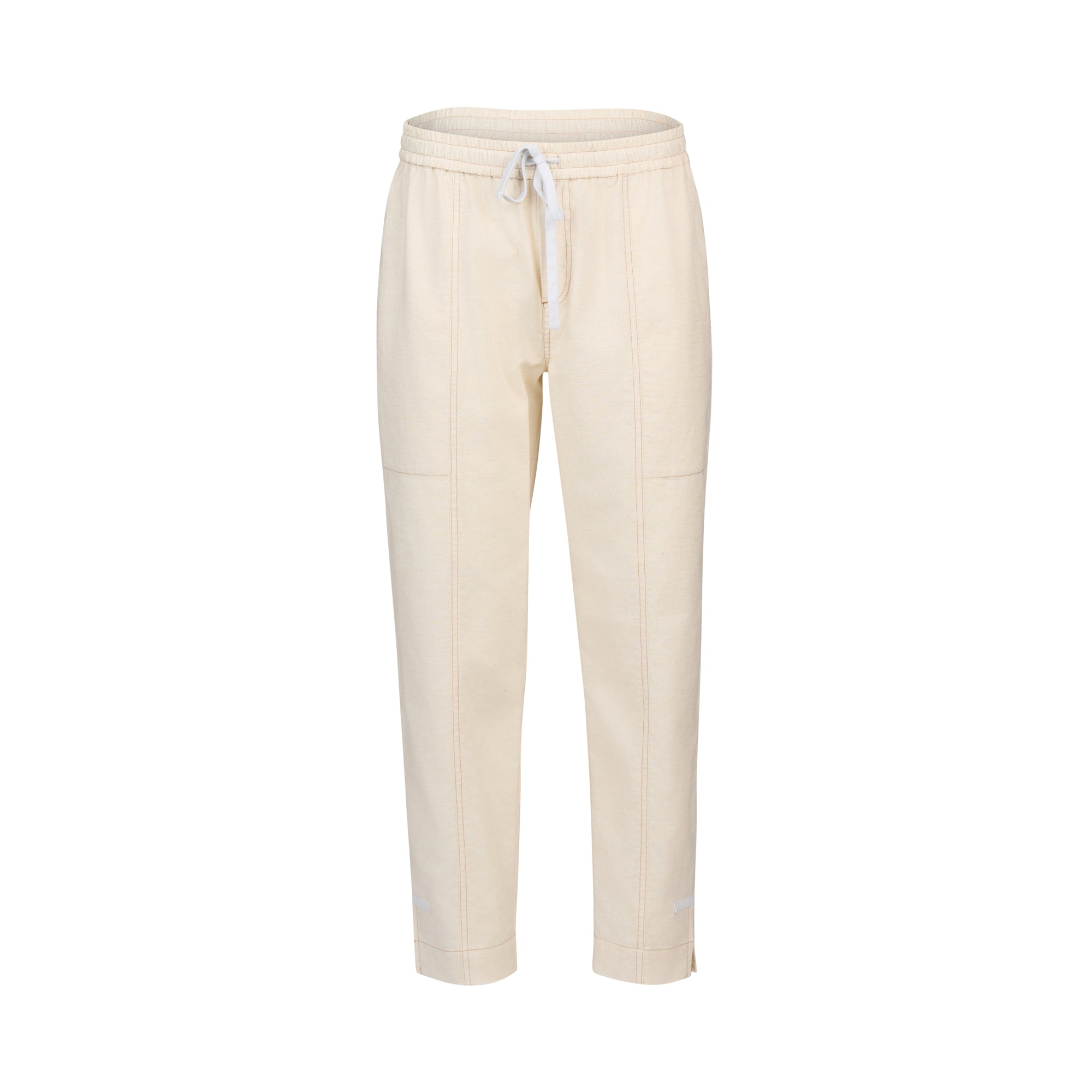 5040 Ankle Grazer Pant - Natural - Vassalli