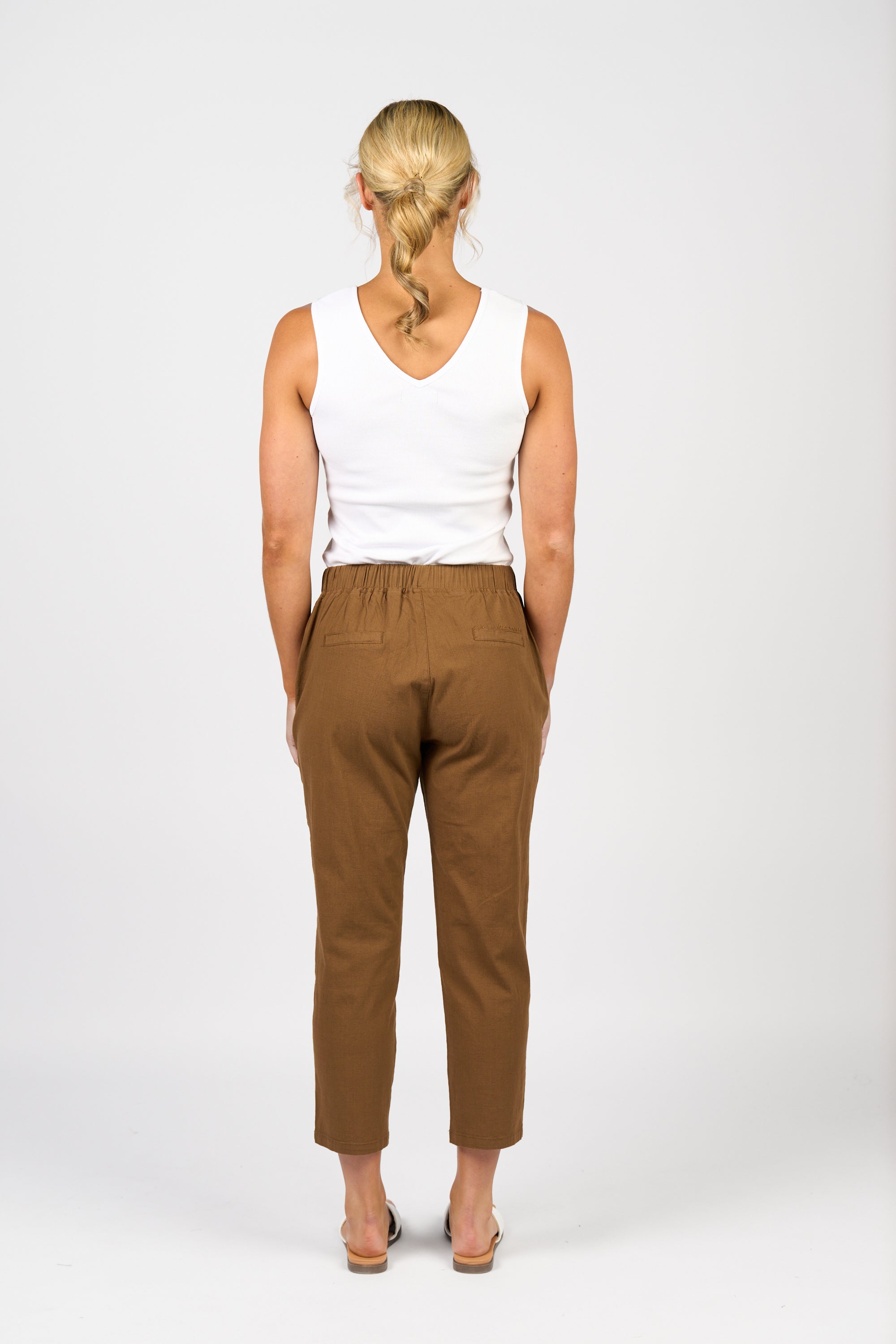 5790 7/8 Pant - Pecan - Vassalli