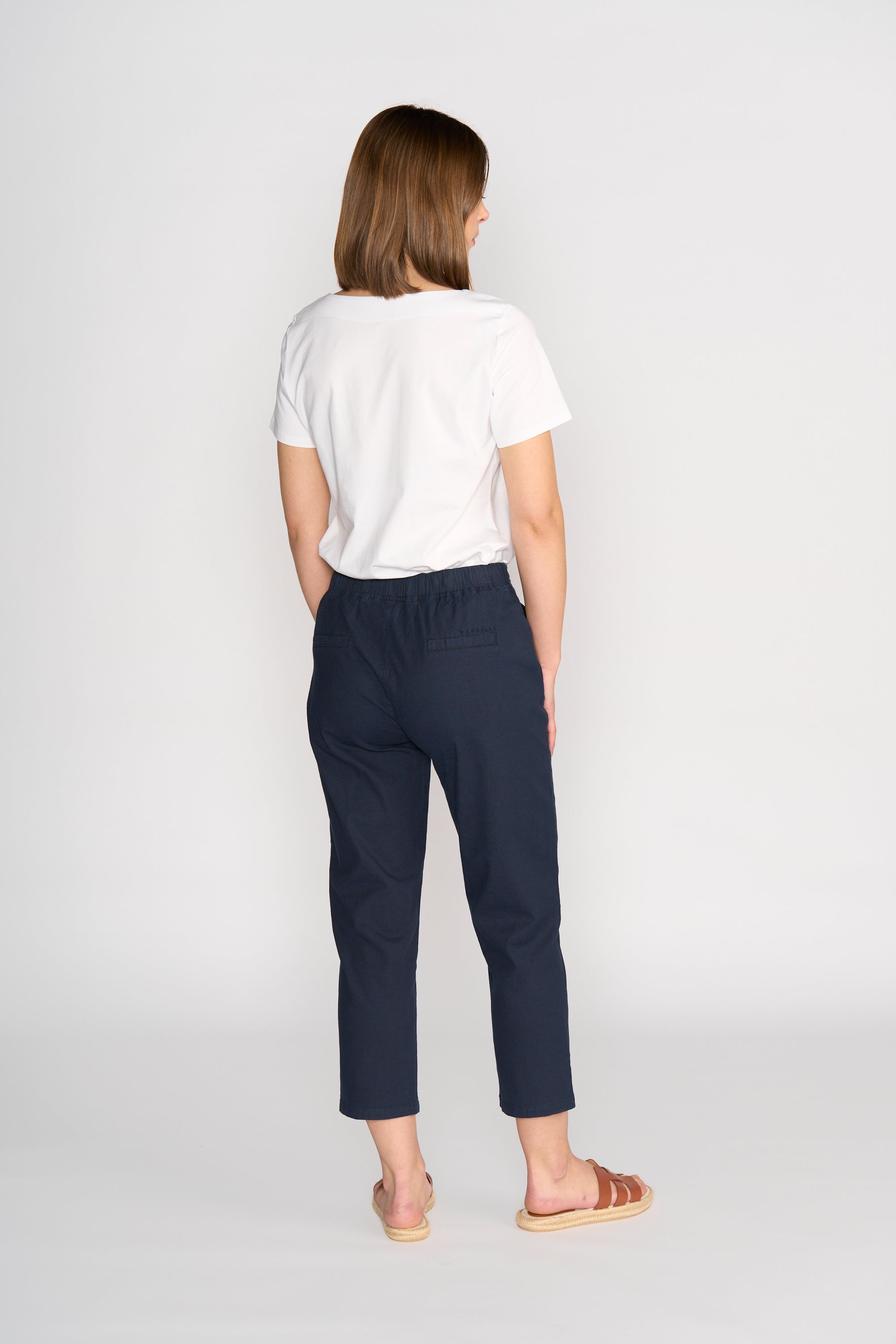 5791A 7/8 Pants - Ink - Vassalli