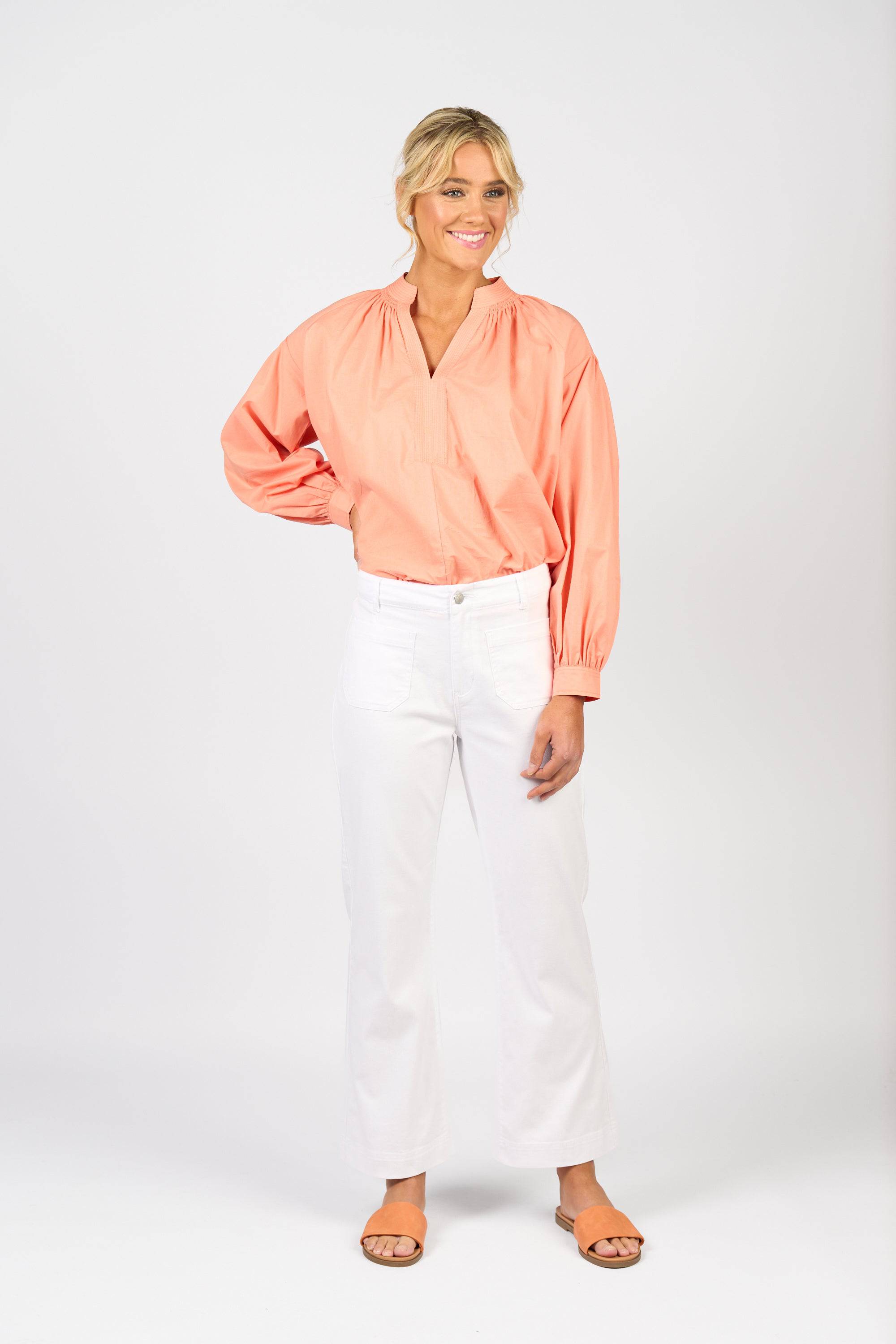 5995A Daily Jean - White Denim - Vassalli